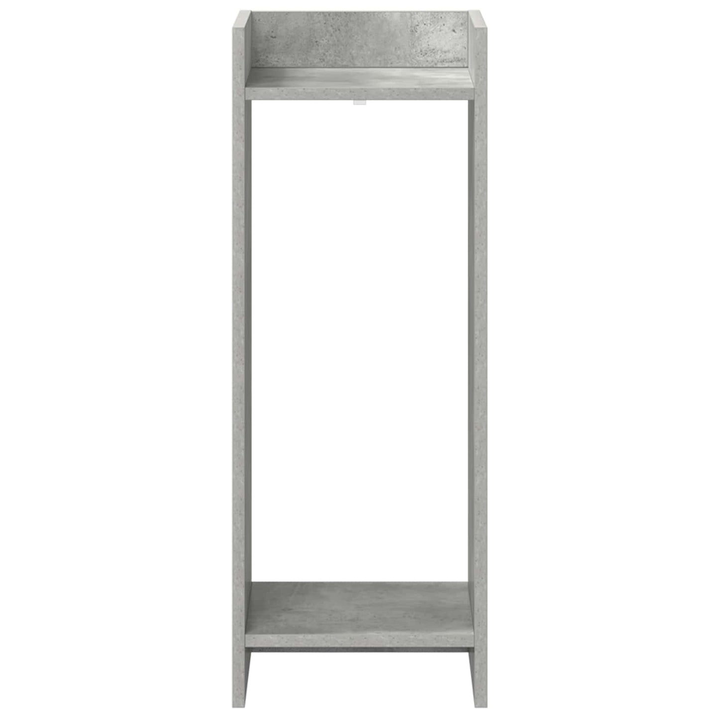 Növényállvány Beton Szürke 30 x 30 x 80 cm Mérnöki fa