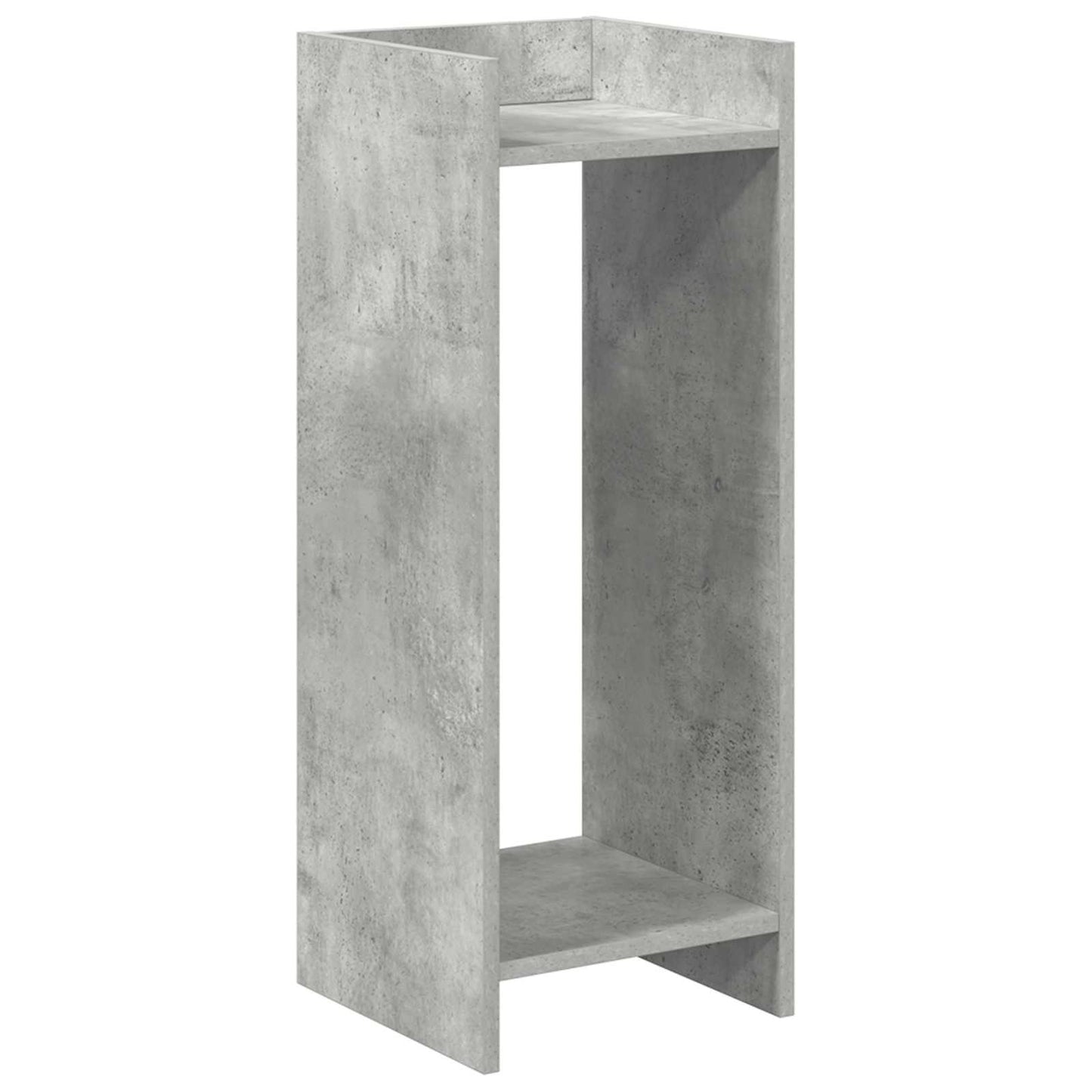 Növényállvány 2 db Beton Szürke 30 x 30 x 80 cm Mérnöki fa
