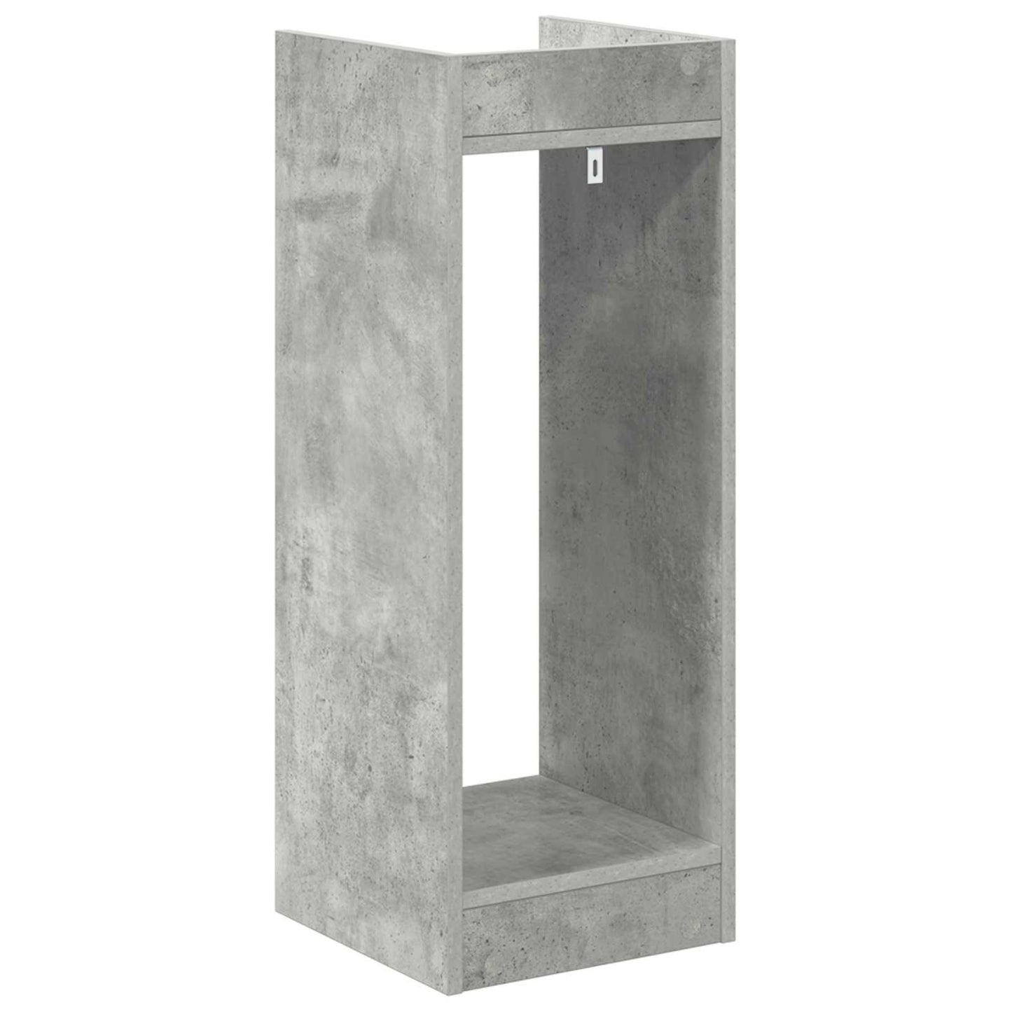 Növényállvány 2 db Beton Szürke 30 x 30 x 80 cm Mérnöki fa
