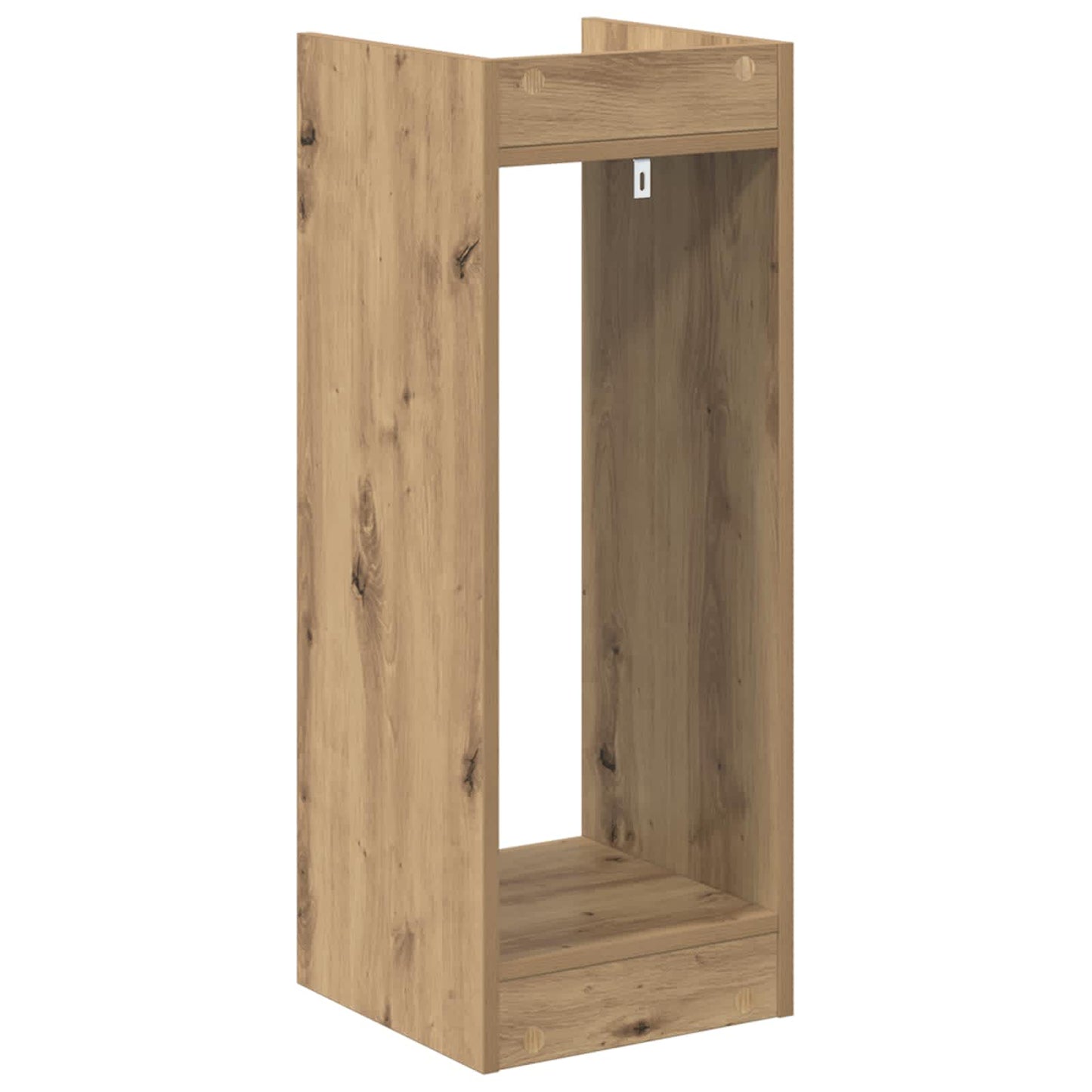 Növényállvány 2 db Kézműves Tölgy 30 x 30 x 80 cm Mérnöki fa