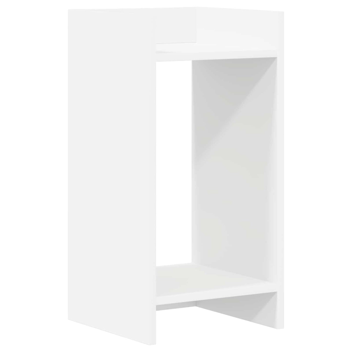 Növényállvány Fehér 30 x 30 x 60 cm Mérnöki fa