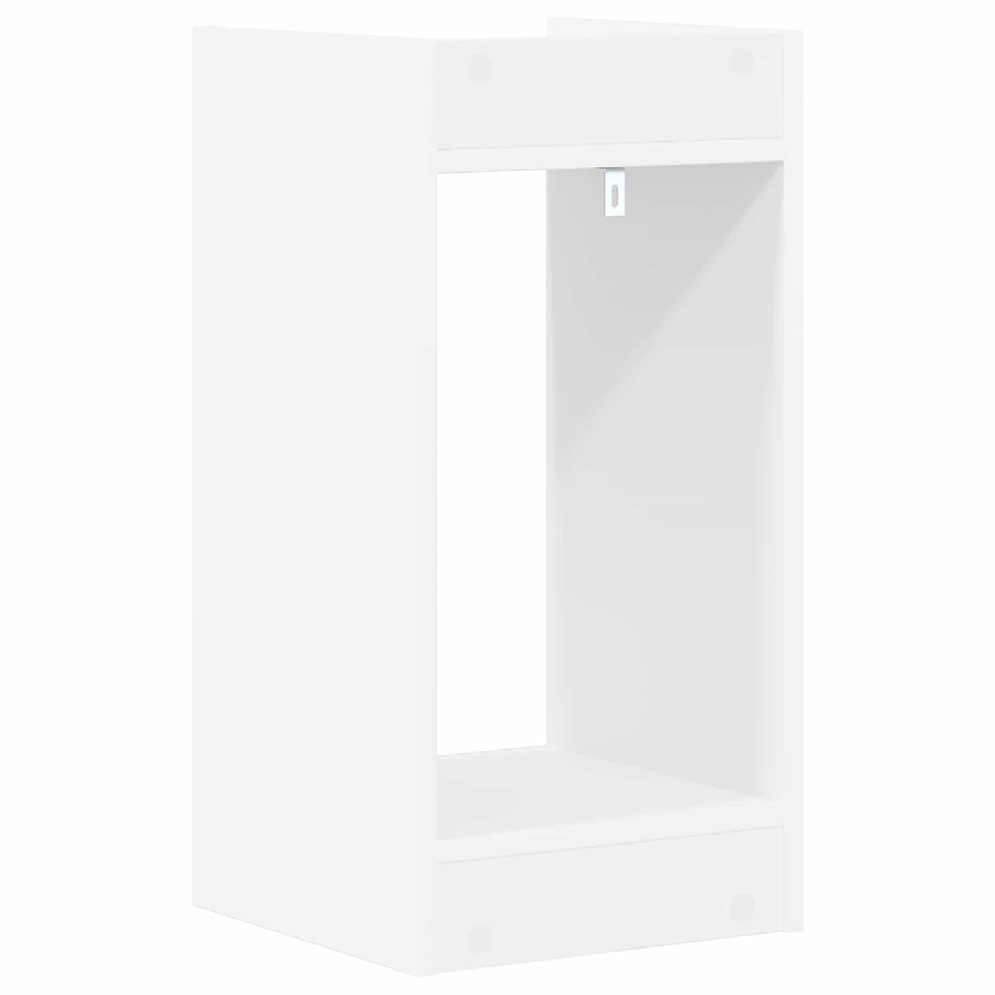 Növényállvány 2 db Fehér 30 x 30 x 60 cm Mérnöki fa