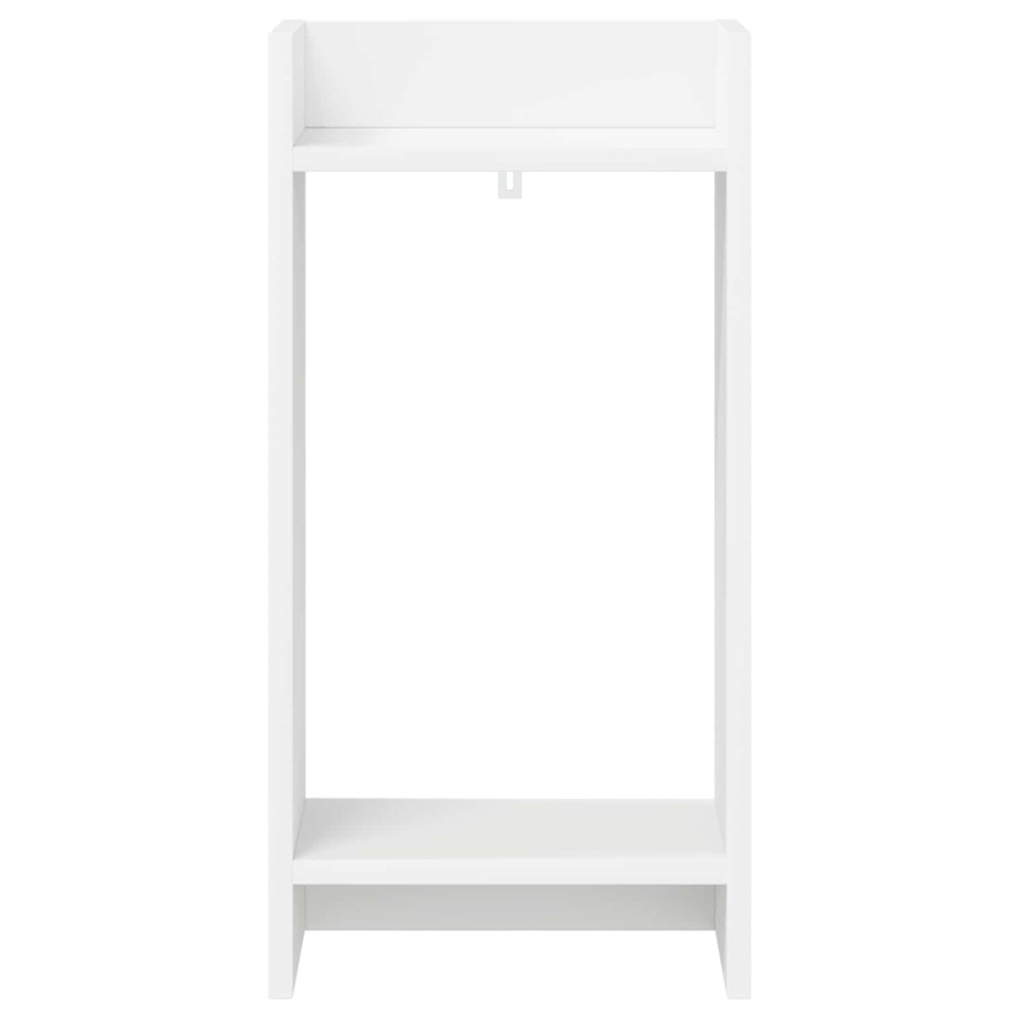 Növényállvány 2 db Fehér 30 x 30 x 60 cm Mérnöki fa