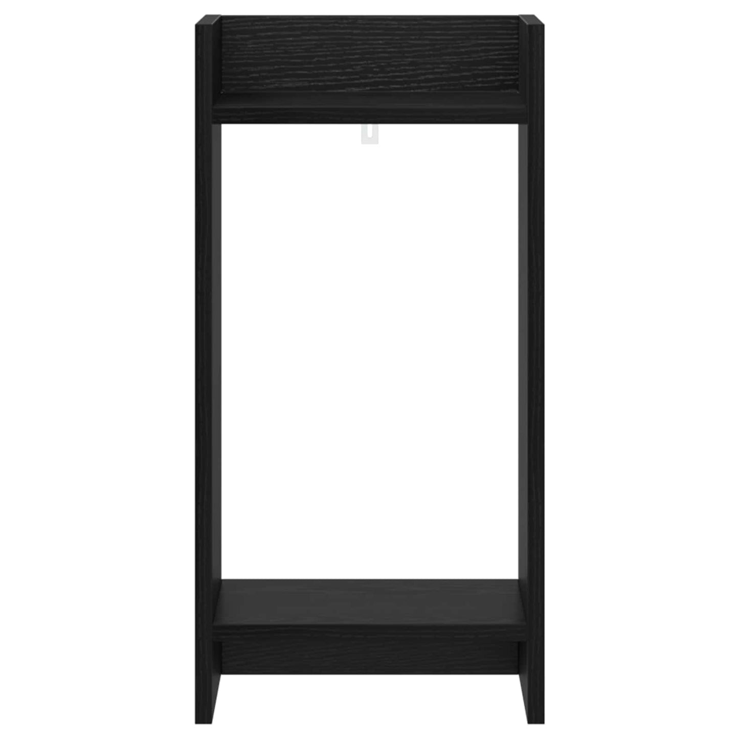 Növényállvány polcokkal Fekete Tölgy 30 x 30 x 60 cm Mérnöki fa