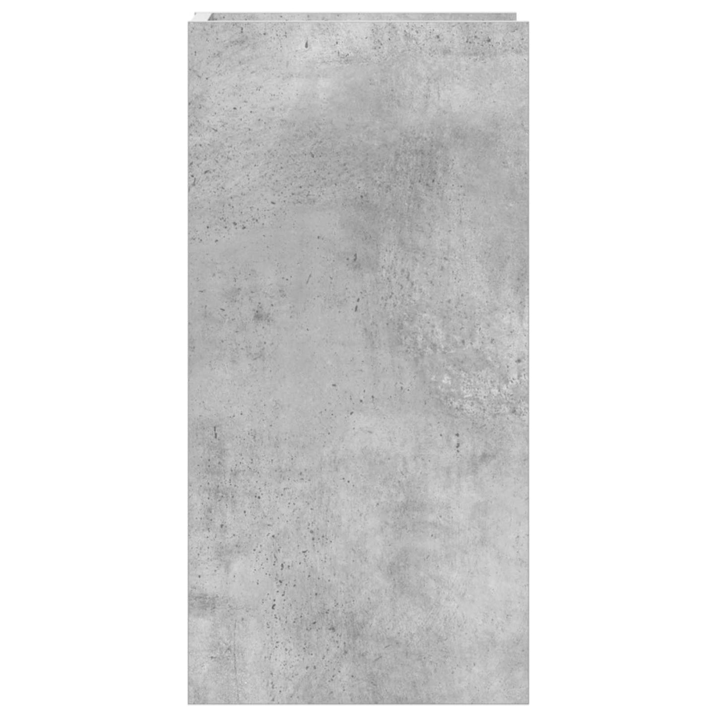 Növényállvány 2 db Beton Szürke 30 x 30 x 60 cm Mérnöki fa