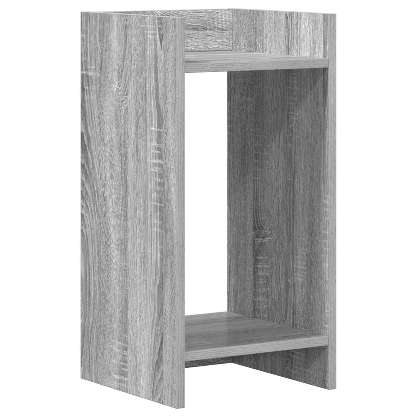 Növényállvány 2 db Szürke Sonoma 30 x 30 x 60 cm Mérnöki fa
