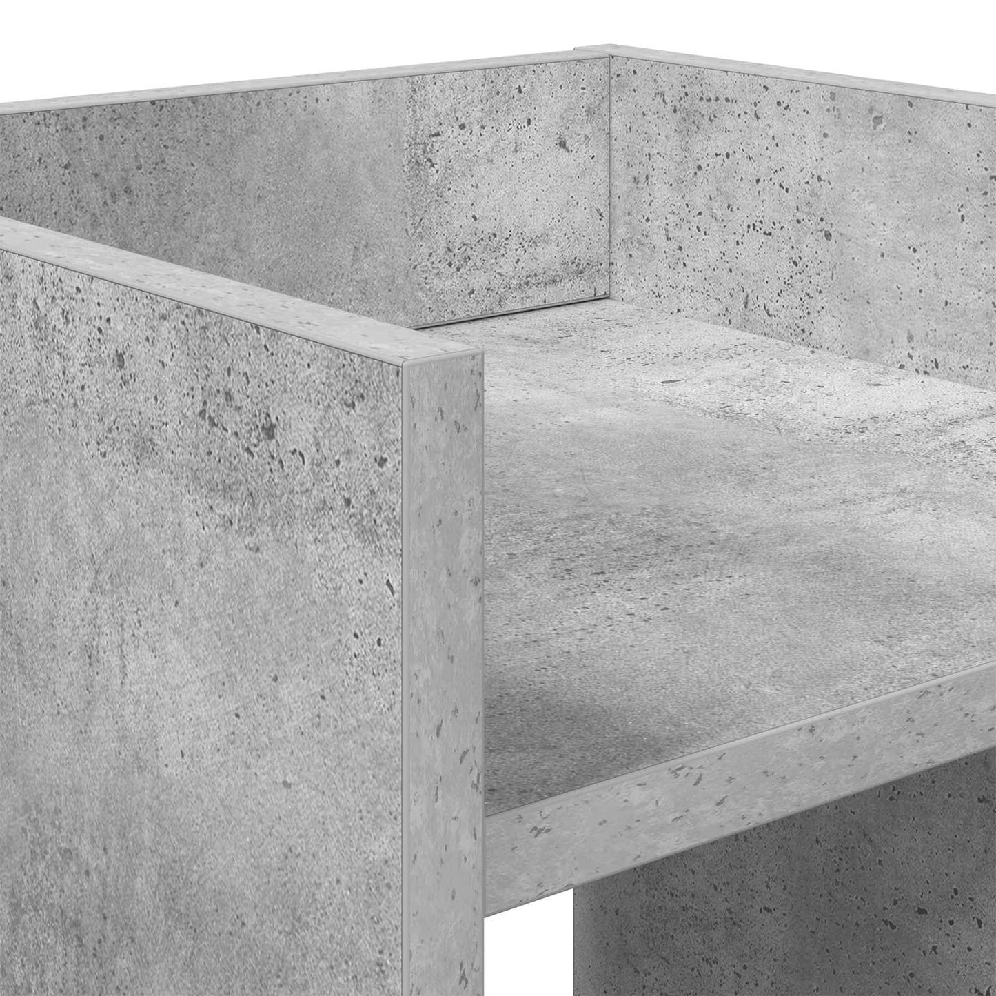 Növényállvány 2 db Beton Szürke 30 x 30 x 40 cm Mérnöki fa