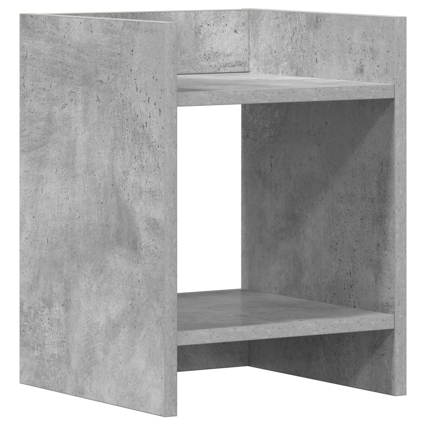 Növényállvány 2 db Beton Szürke 30 x 30 x 40 cm Mérnöki fa