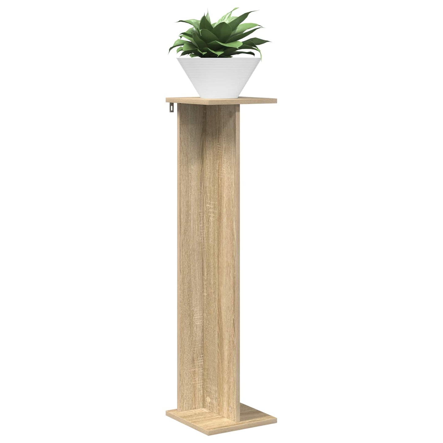 Növényállvány 2 db Sonoma tölgy 25 x 25,5 x 100,5 cm Mérnöki fa