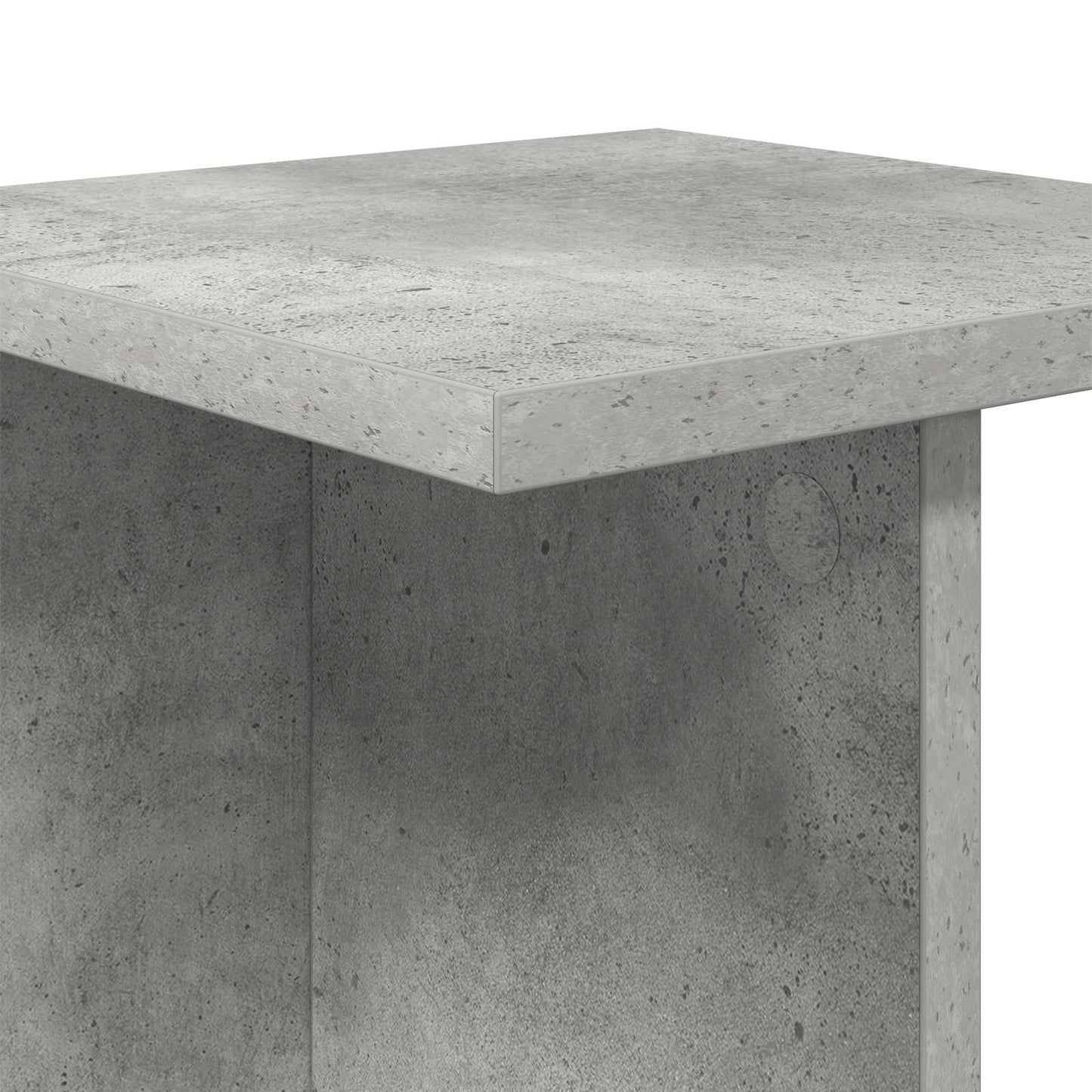 Növényállvány Beton Szürke 25 x 25,5 x 100,5 cm Mérnöki fa