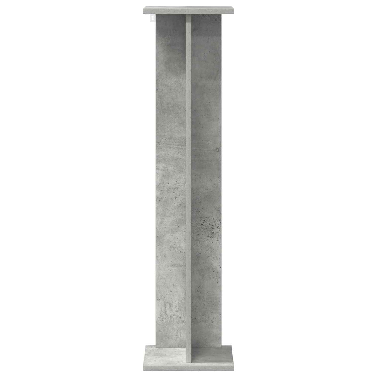 Növényállvány Beton Szürke 25 x 25,5 x 100,5 cm Mérnöki fa