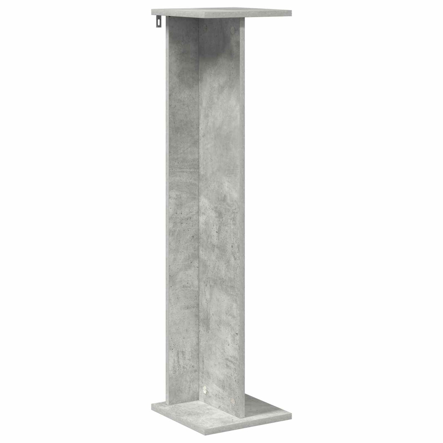 Növényállvány 2 db Beton Szürke 25 x 25,5 x 100,5 cm Mérnöki fa