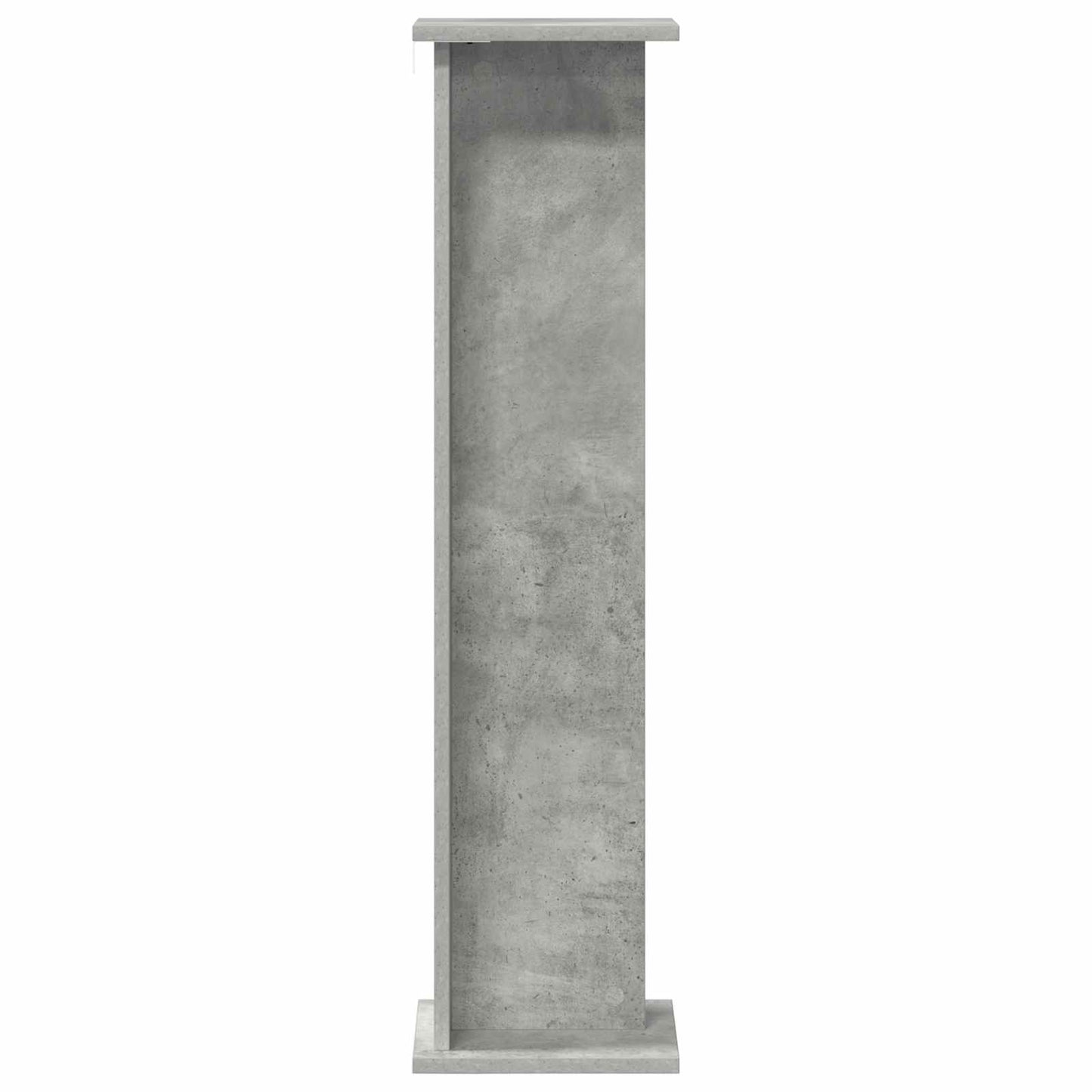 Növényállvány 2 db Beton Szürke 25 x 25,5 x 100,5 cm Mérnöki fa