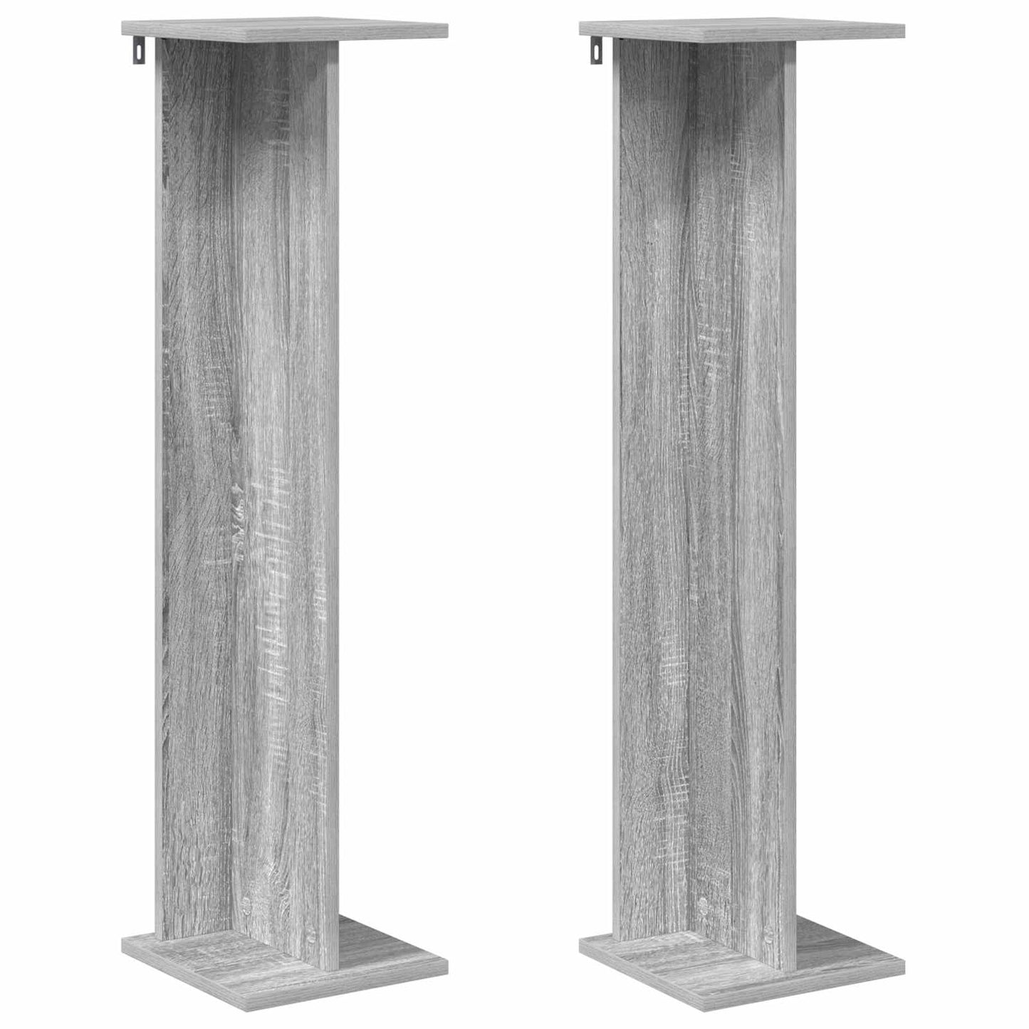 Növényállvány 2 db Szürke Sonoma 25 x 25,5 x 100,5 cm