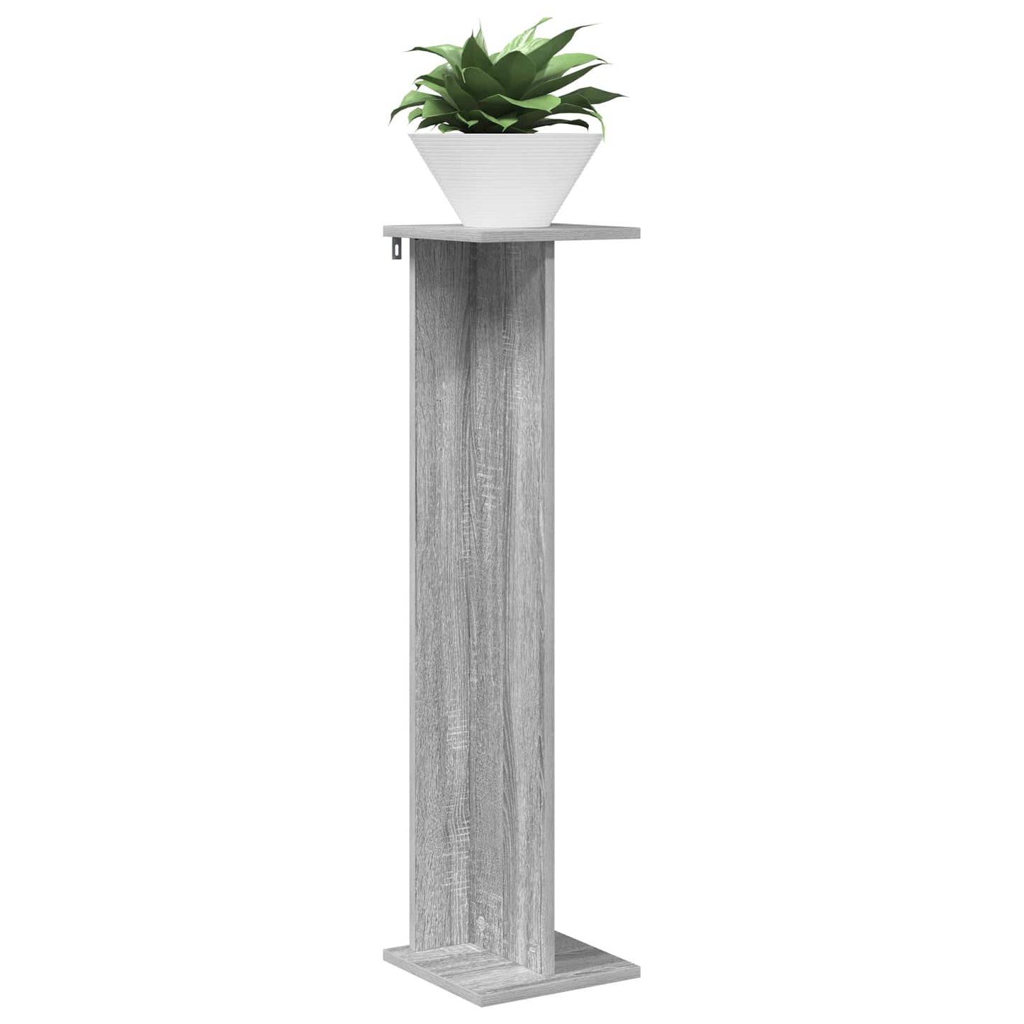 Növényállvány 2 pcs Szürke Sonoma 25 x 25,5 x 100,5 cm