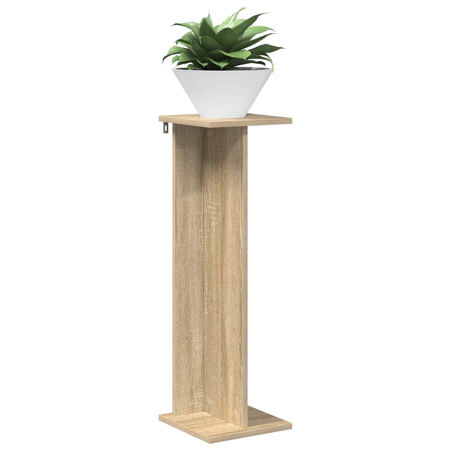 Növényállvány 2 db Sonoma tölgy 25 x 25,5 x 80,5 cm Mérnöki fa