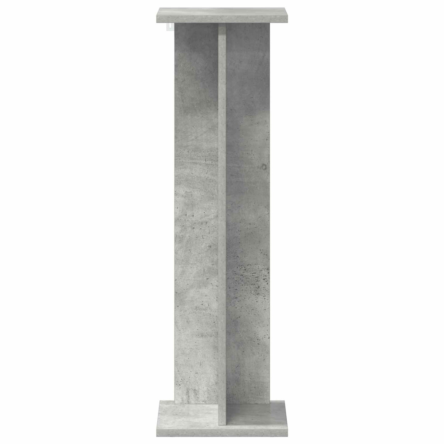 Növényállvány 2 db Beton Szürke 25 x 25,5 x 80,5 cm Mérnöki fa