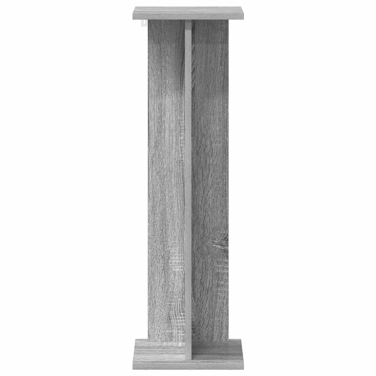 Növényállvány 2 pcs Szürke Sonoma 25 x 25,5 x 80,5 cm