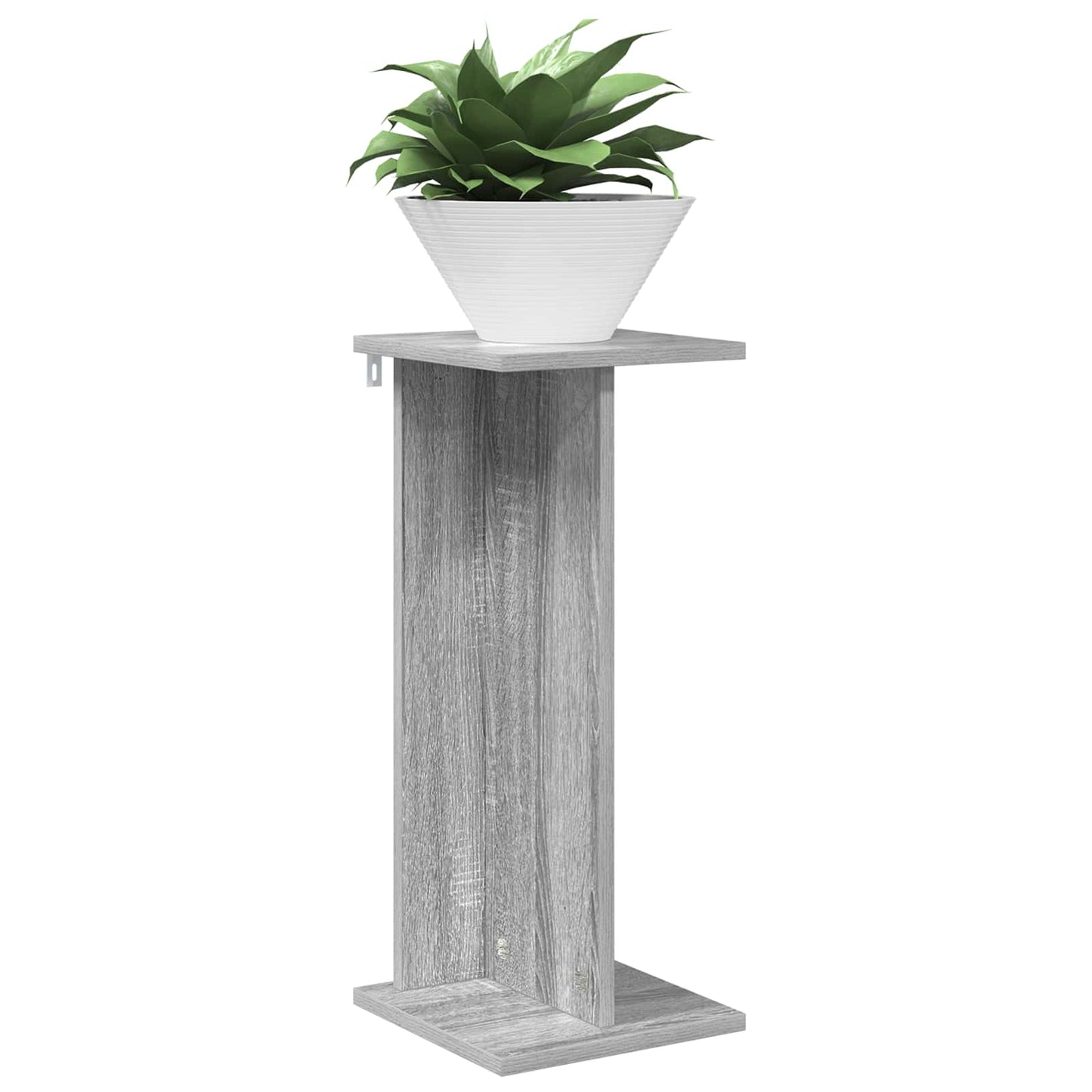 Növényállvány 2 db Szürke Sonoma 25 x 25,5 x 60,5 cm Mérnöki fa