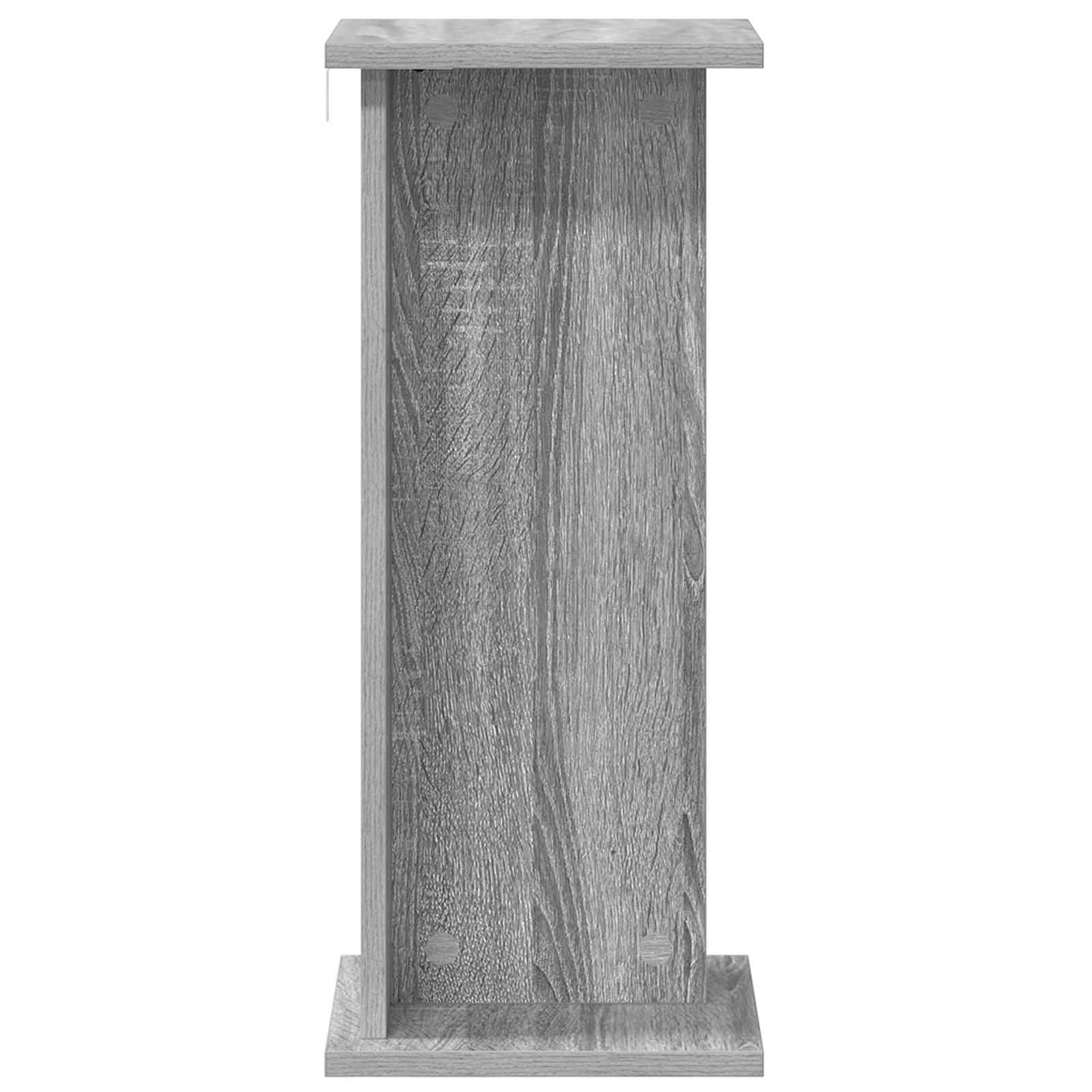 Növényállvány 2 db Szürke Sonoma 25 x 25,5 x 60,5 cm Mérnöki fa
