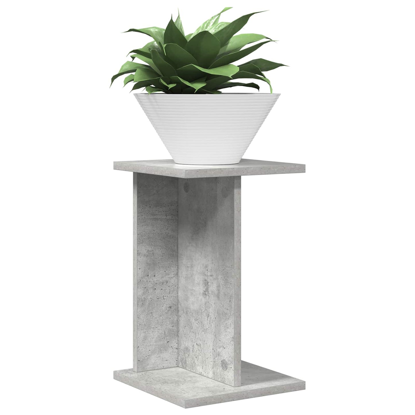 Növényállvány Beton Szürke 25 x 25,5 x 40,5 cm Mérnöki fa
