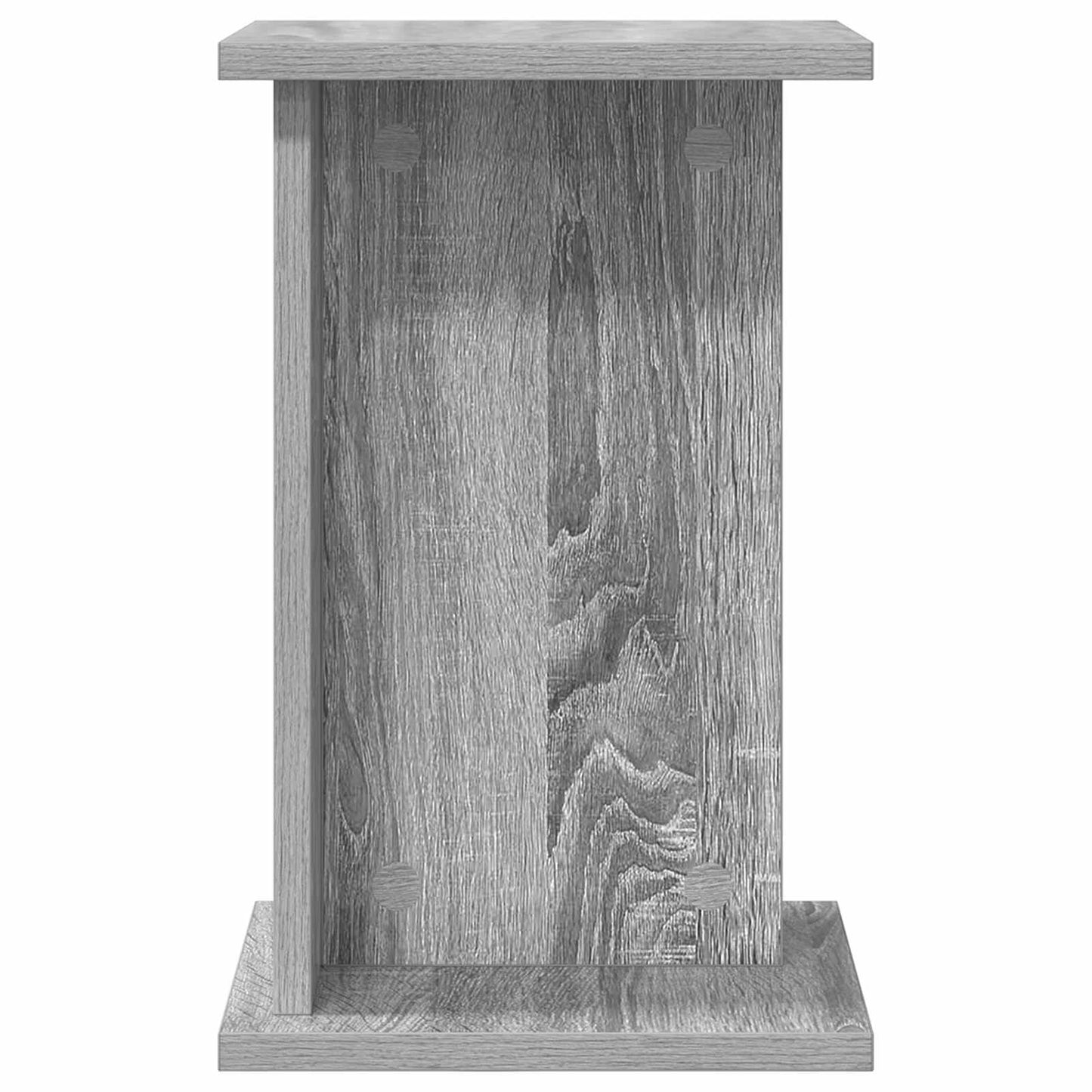 Növényállvány 2 db Szürke Sonoma 25 x 25,5 x 40,5 cm Mérnöki fa