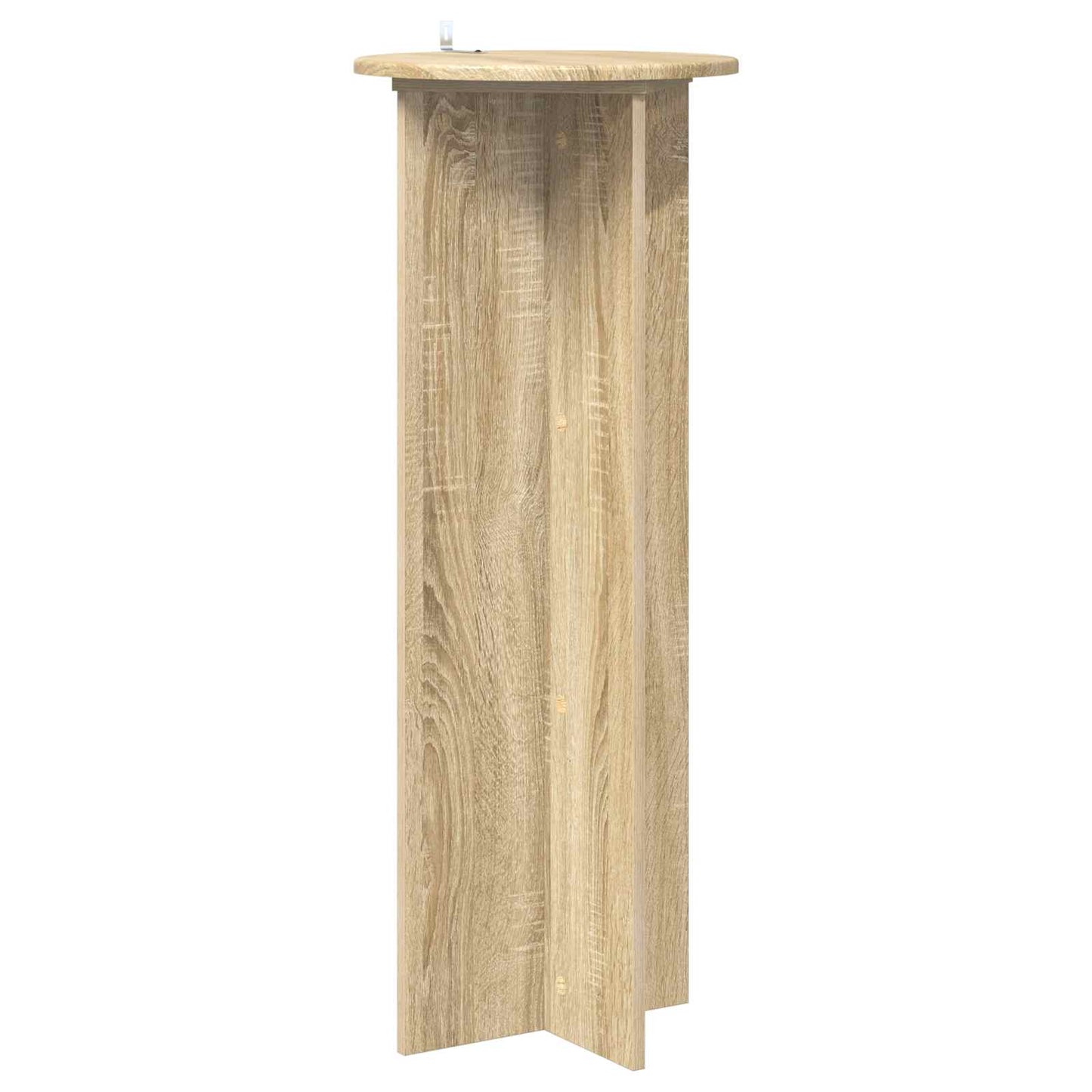 Növényállvány 2 pcs Sonoma Tölgy Ø40 x 100 cm Szerelt Fa