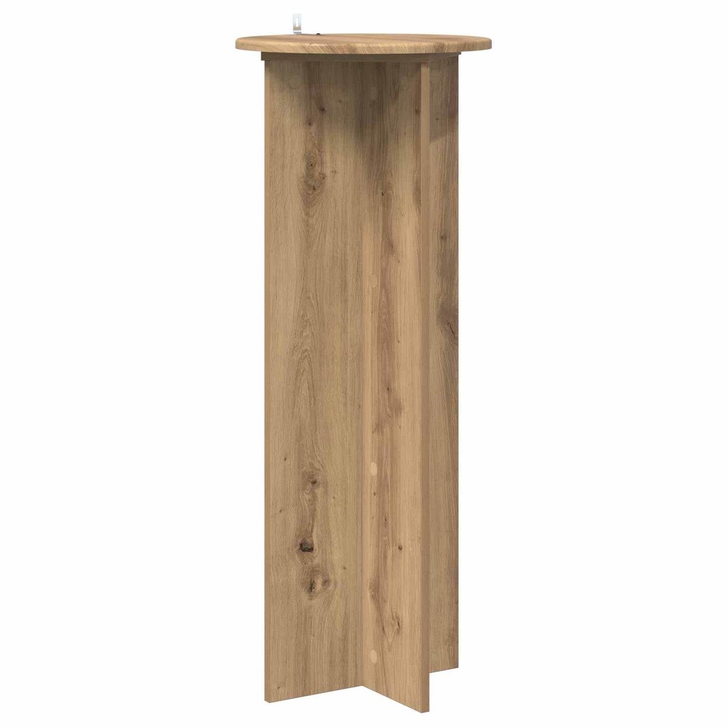 Növényállvány 2 db Kézműves Tölgy Ø40 x 100 cm Szerelt Fa