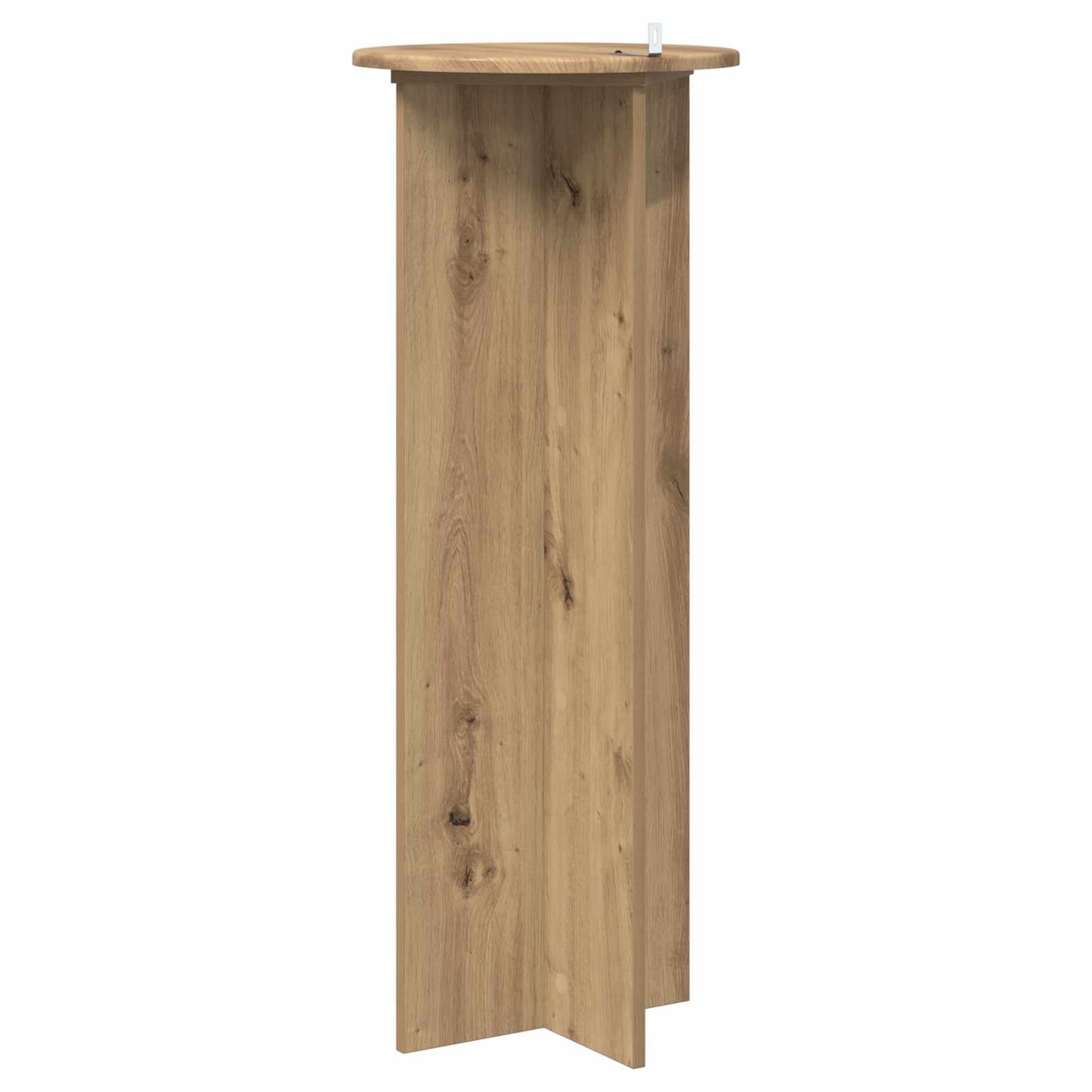 Növényállvány 2 db Kézműves Tölgy Ø40 x 100 cm Szerelt Fa