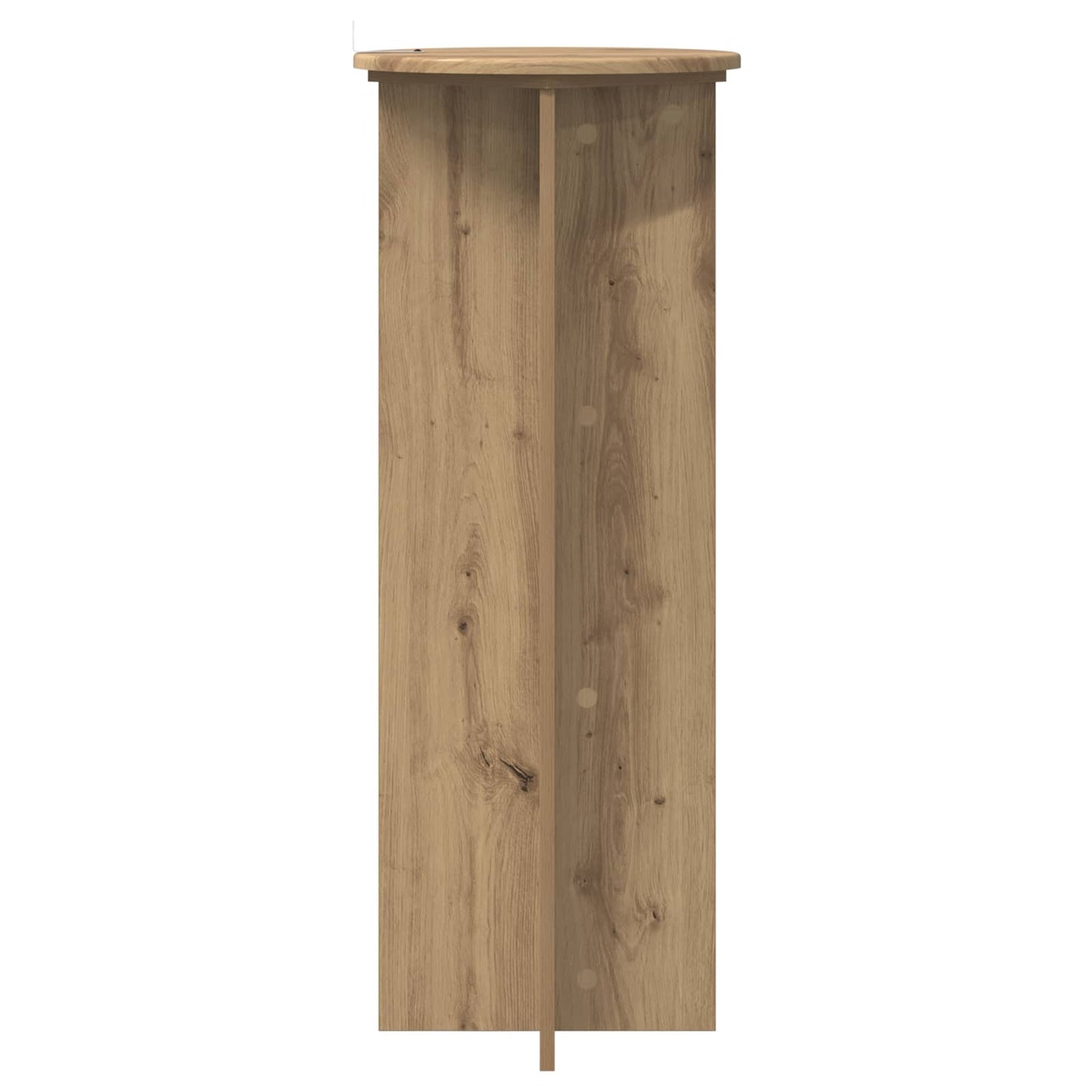Növényállvány 2 db Kézműves Tölgy Ø40 x 100 cm Szerelt Fa