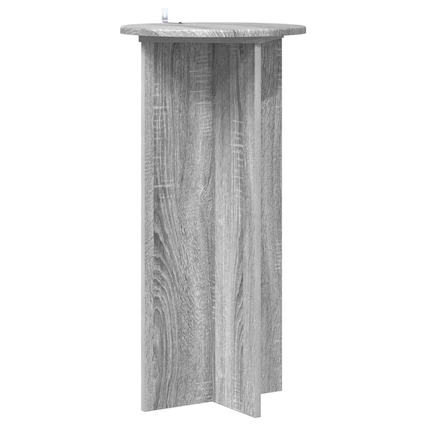 Növényállvány 2 pcs Szürke Sonoma 40 x 40 x 80 cm Szerelt Fa