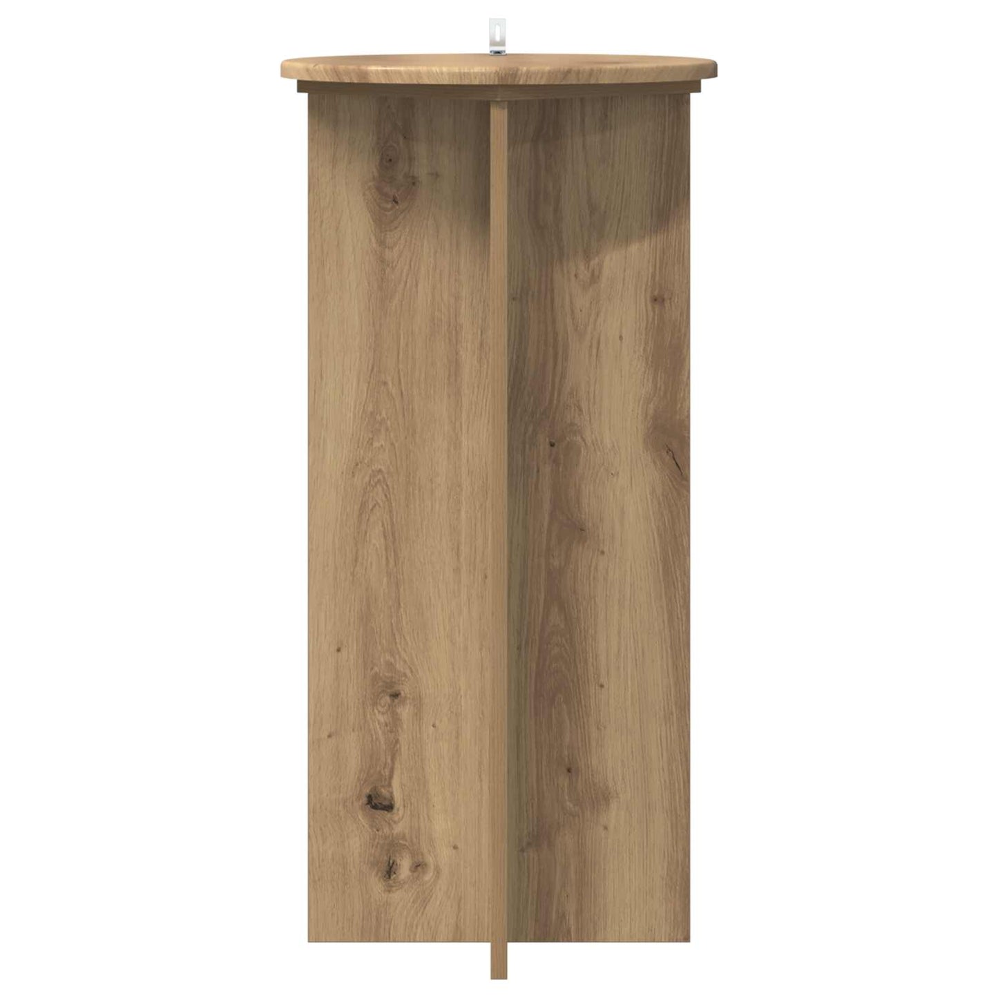 Növényállvány 2 db Kézműves Tölgy 40 x 40 x 80 cm Szerelt Fa