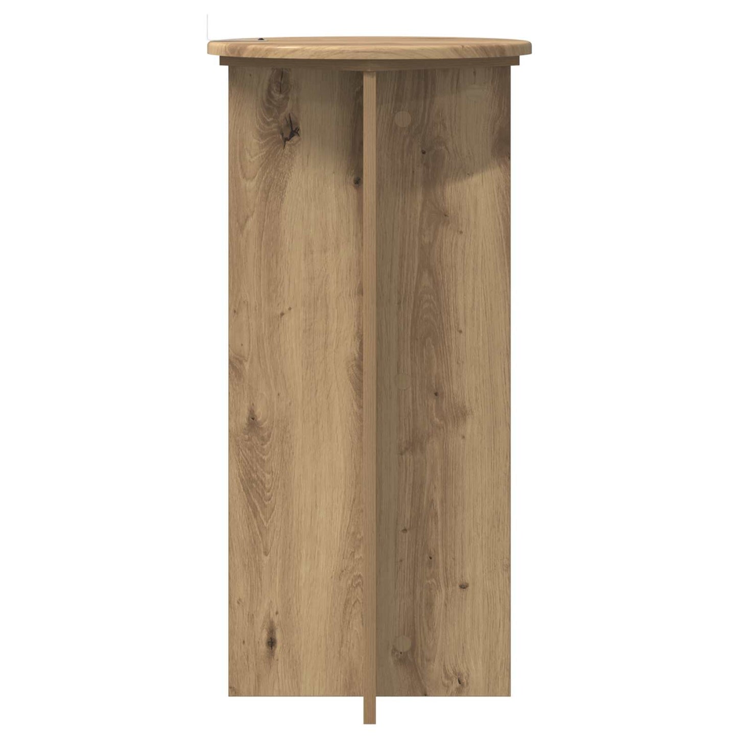 Növényállvány 2 db Kézműves Tölgy 40 x 40 x 80 cm Szerelt Fa