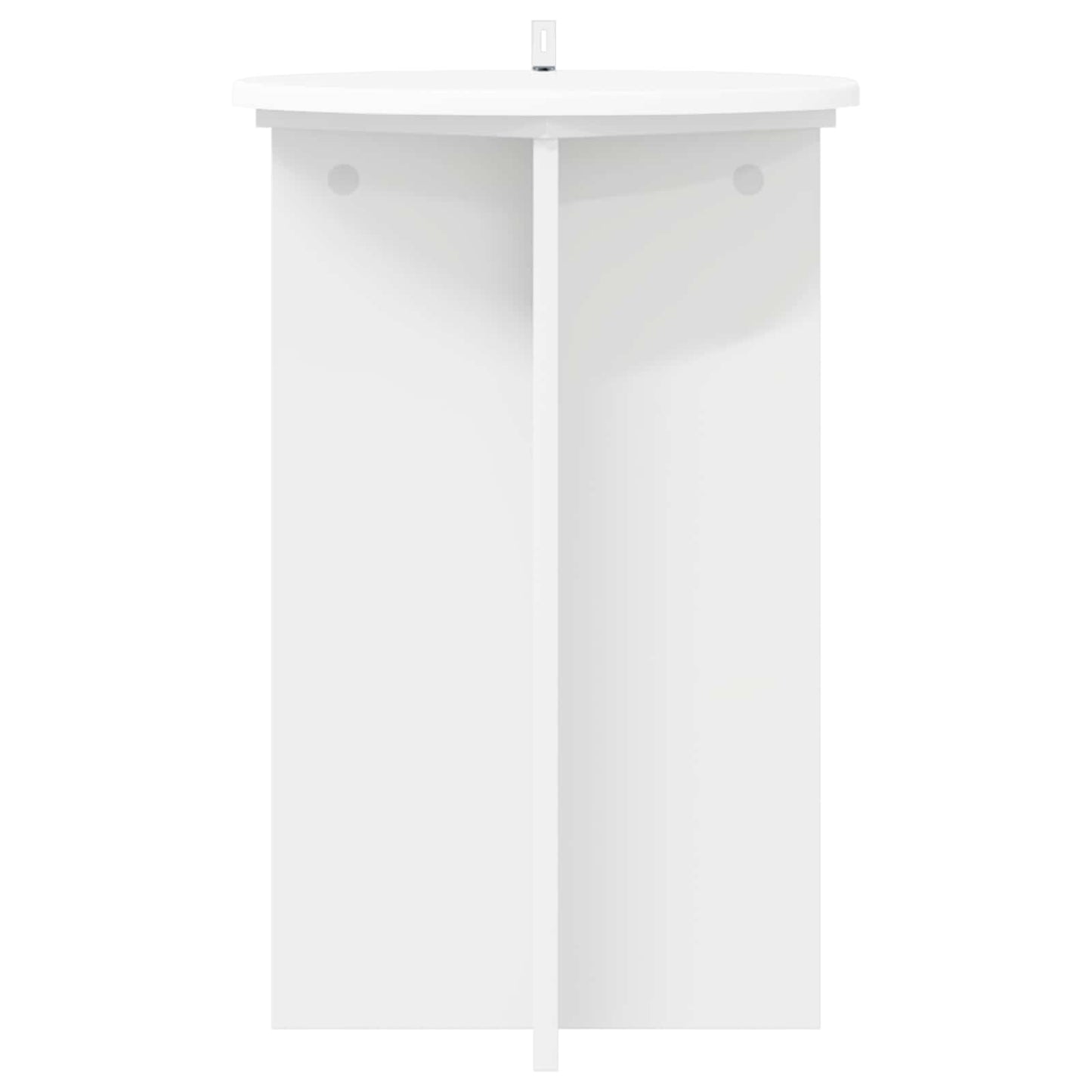 Növényállvány 2 pcs Fehér Ø40 x 60 cm Szerelt Fa