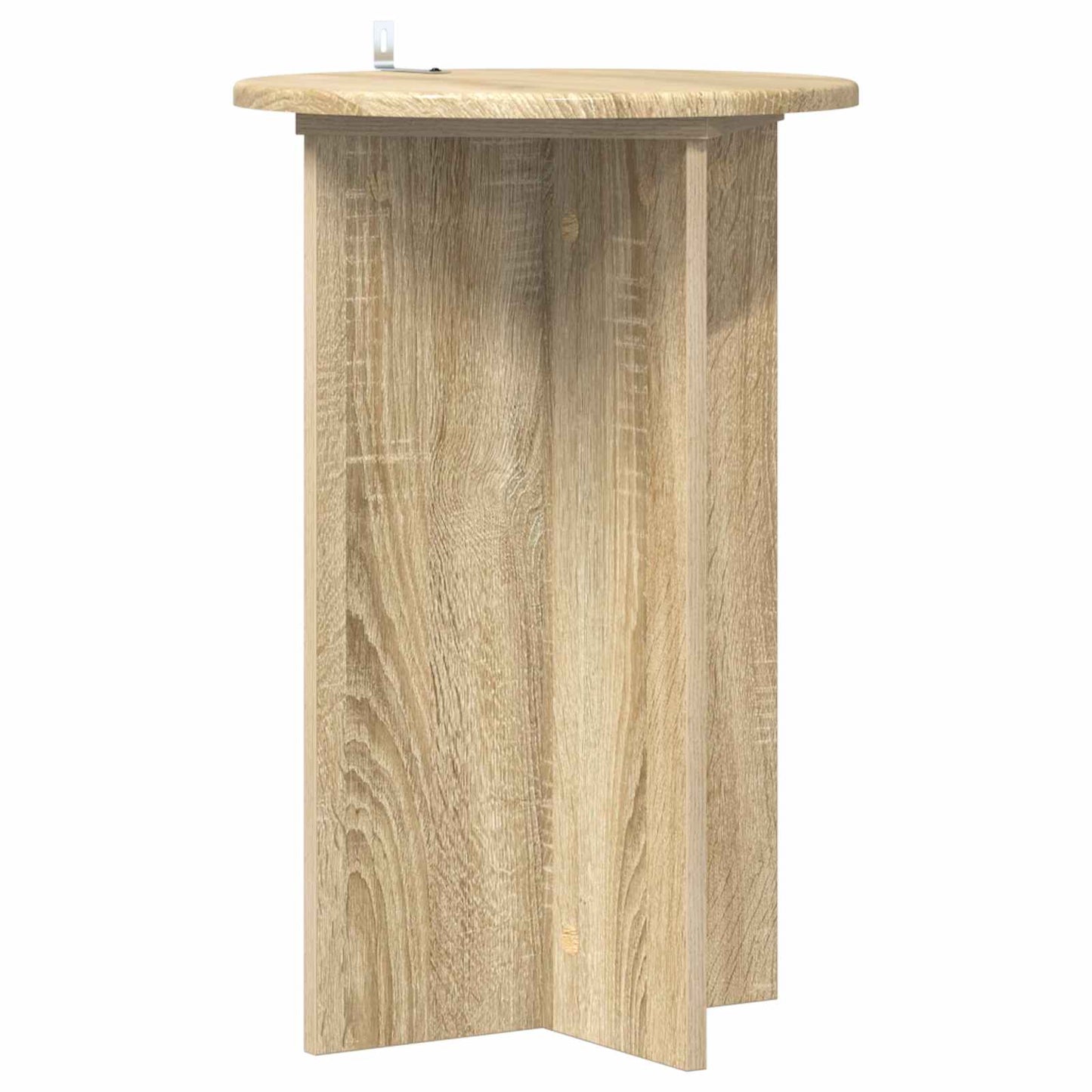 Növényállvány 2 pcs Sonoma Tölgy Ø40 x 60 cm Szerelt Fa