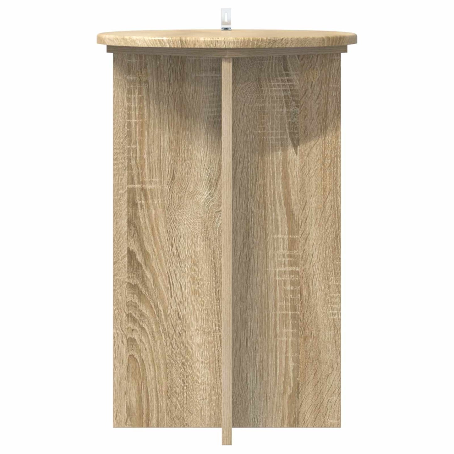 Növényállvány 2 pcs Sonoma Tölgy Ø40 x 60 cm Szerelt Fa