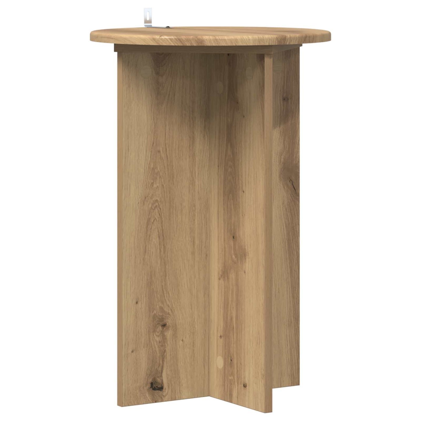 Növényállvány 2 db Kézműves Tölgy Ø40 x 60 cm Szerelt Fa