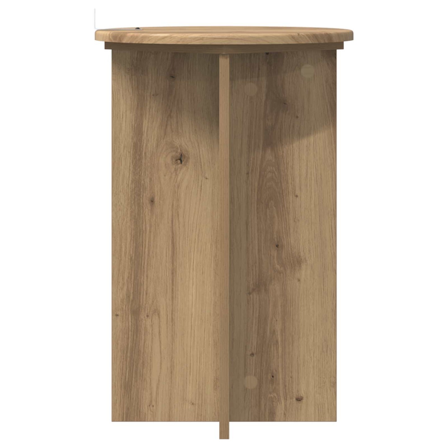 Növényállvány 2 db Kézműves Tölgy Ø40 x 60 cm Szerelt Fa