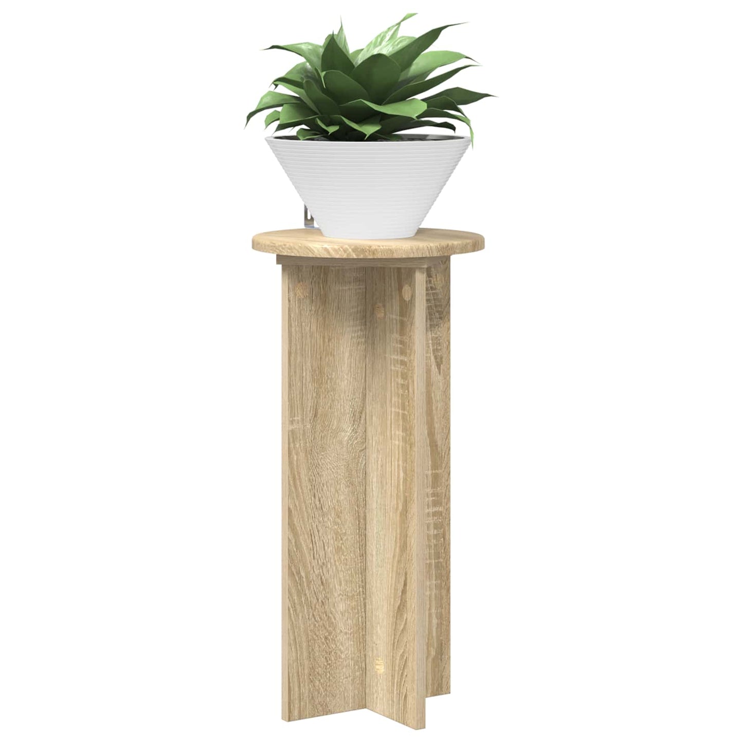 Növényállvány 2 pcs Sonoma Tölgy 29,5 x 29,5 x 60 cm Szerelt Fa