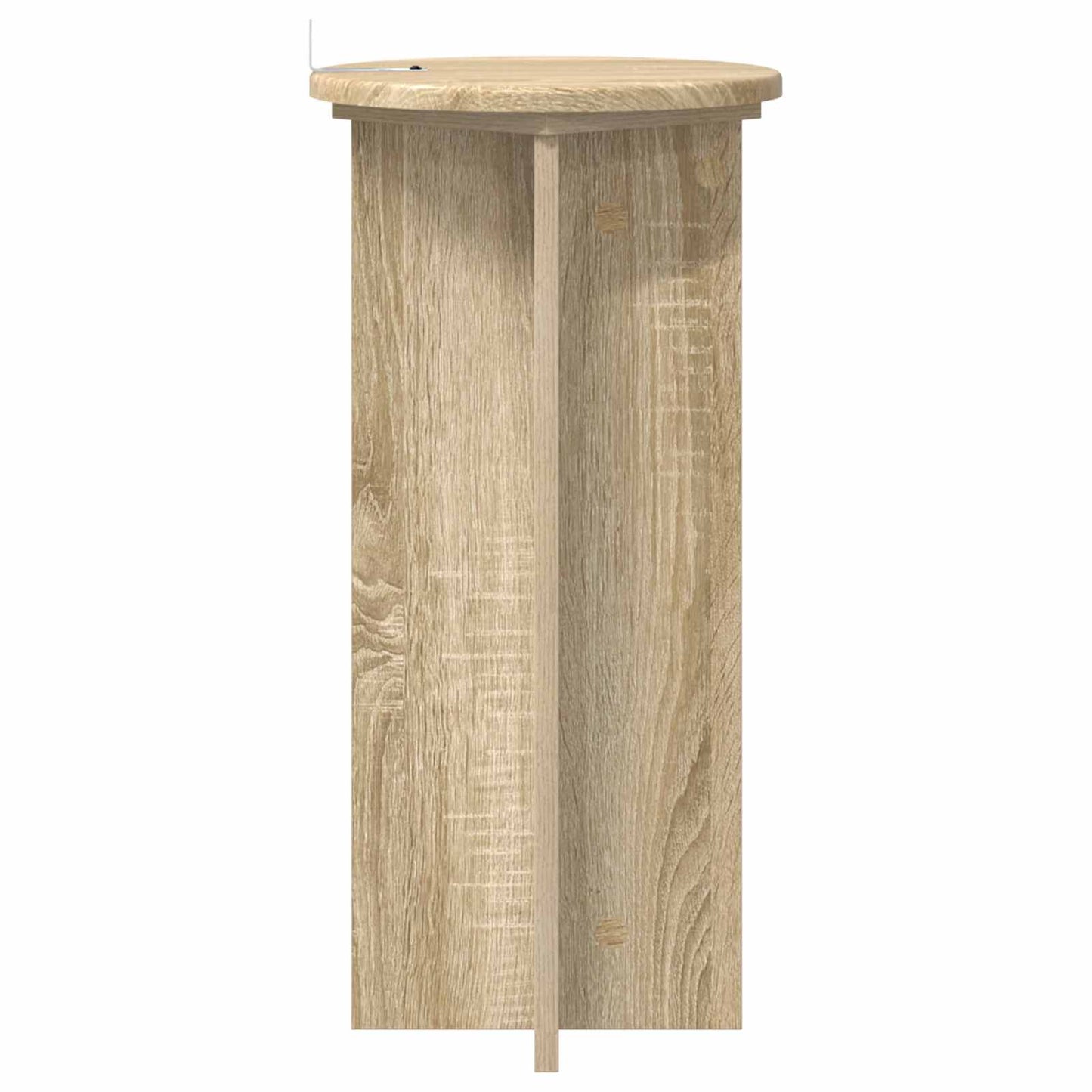 Növényállvány 2 pcs Sonoma Tölgy 29,5 x 29,5 x 60 cm Szerelt Fa