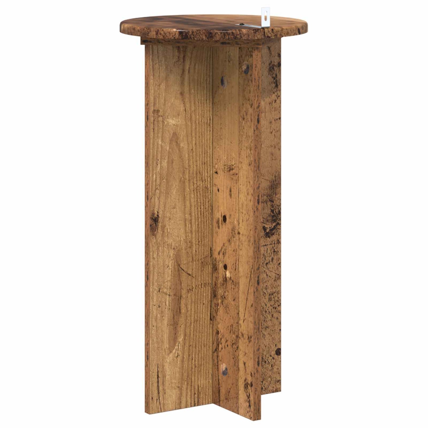 Növényállvány 2 pcs Antik Fa 29,5 x 29,5 x 60 cm Szerelt Fa