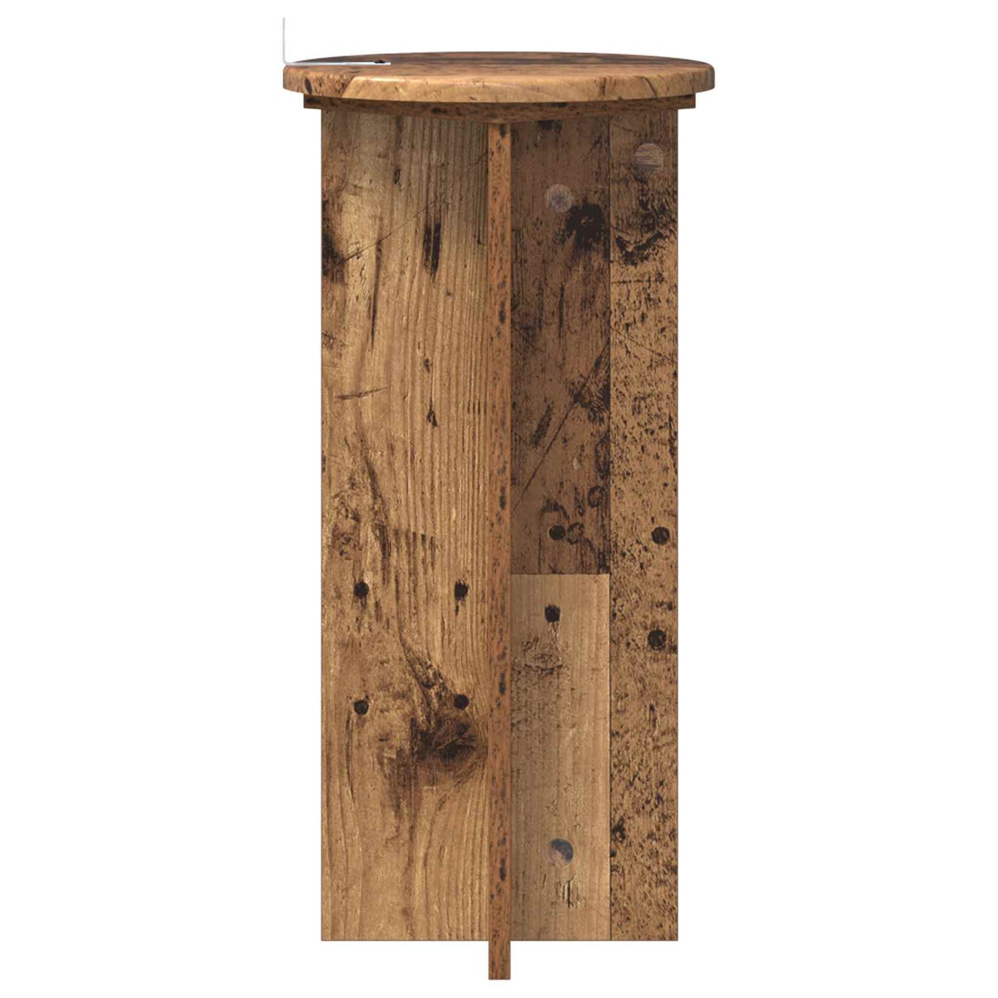 Növényállvány 2 pcs Antik Fa 29,5 x 29,5 x 60 cm Szerelt Fa