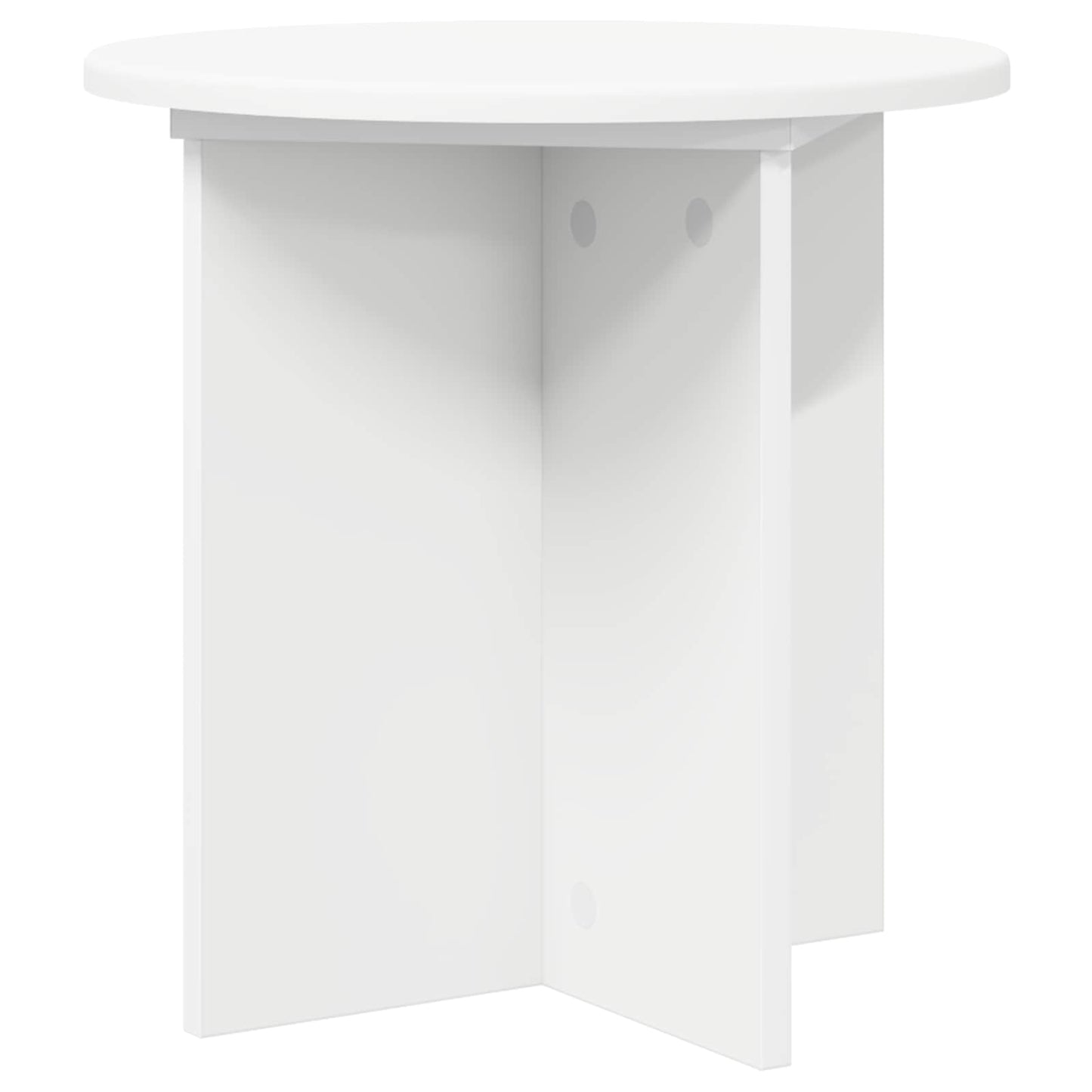 Növényállvány 2 pcs Fehér Ø40 x 40 cm Szerelt Fa