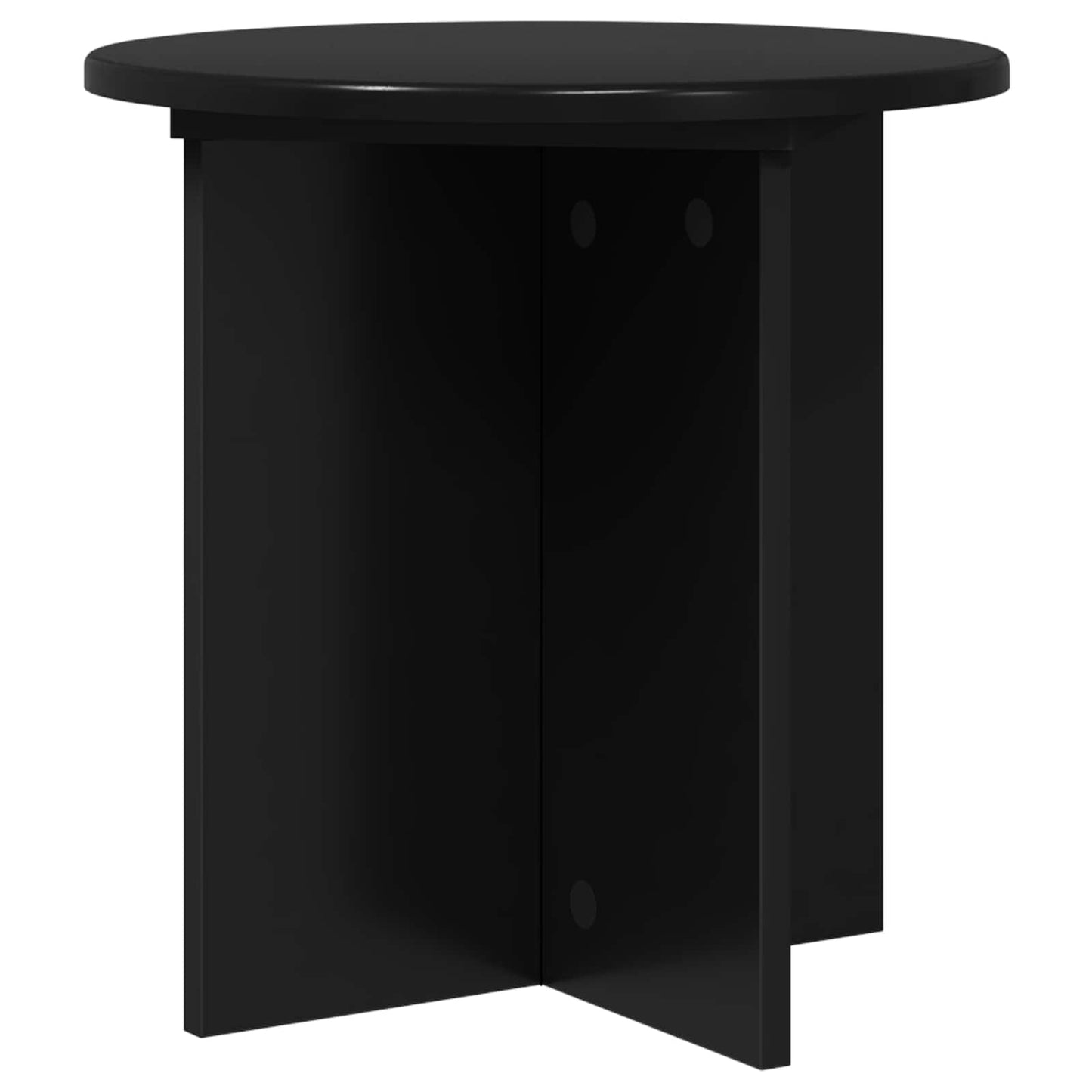 Növényállvány 2 pcs Fekete 40 x 40 x 40 cm Szerelt Fa