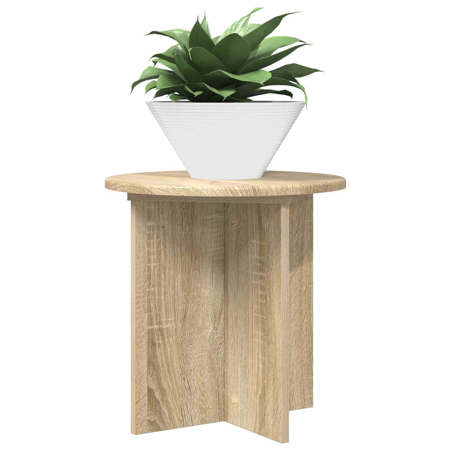 Növényállvány 2 pcs Sonoma Tölgy 40 x 40 x 40 cm Szerelt Fa