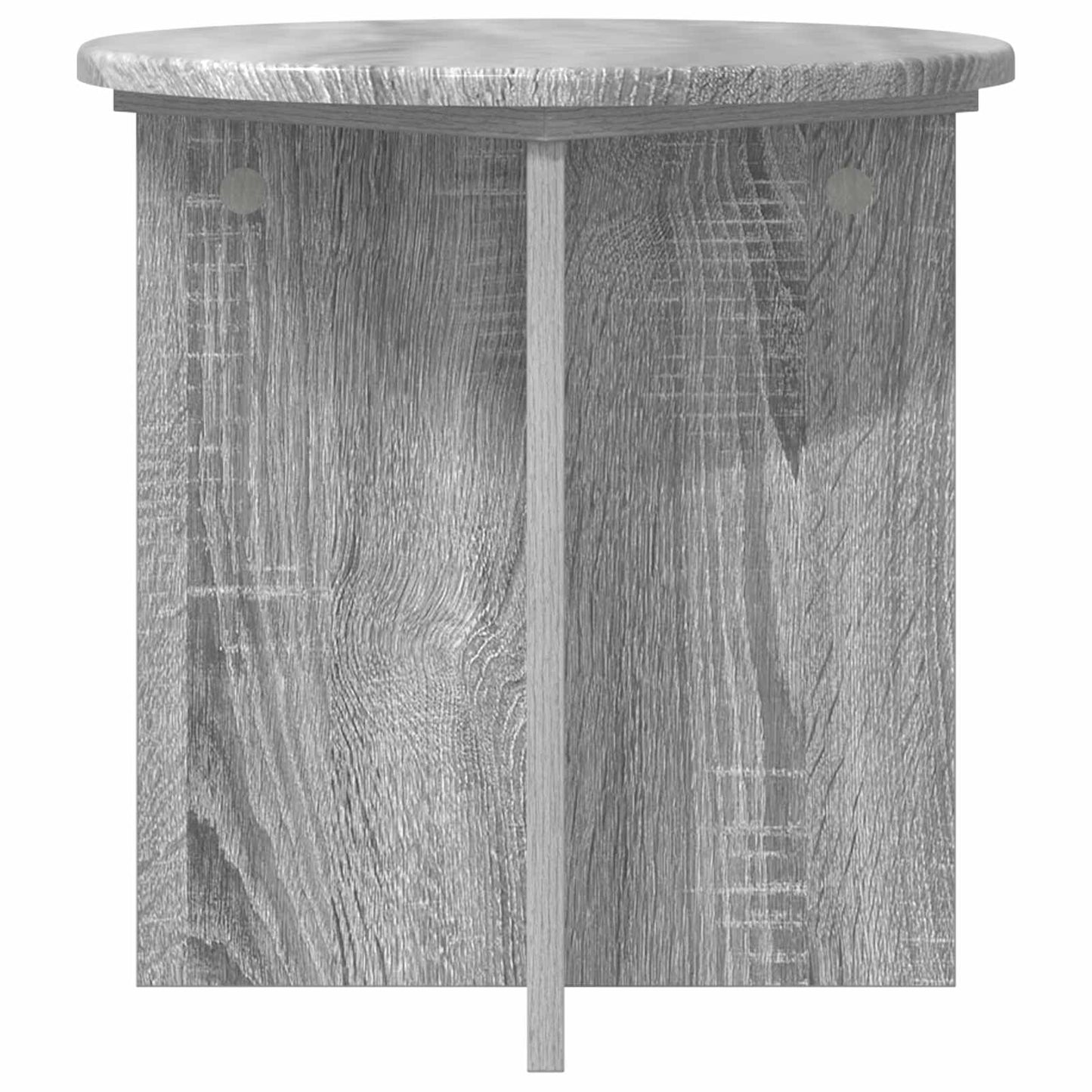 Növényállvány 2 pcs Szürke Sonoma 40 x 40 x 40 cm Szerelt Fa