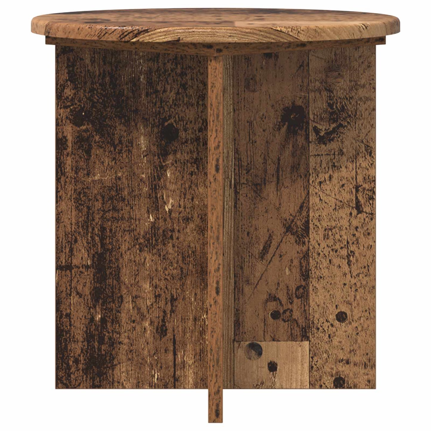 Növényállvány 2 pcs Antik Fa 40 x 40 x 40 cm Szerelt Fa