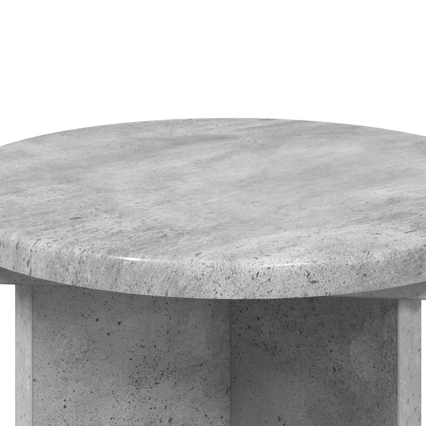 Növényállvány 2 pcs Betonszürke Ø29,5 x 40 cm Szerelt Fa