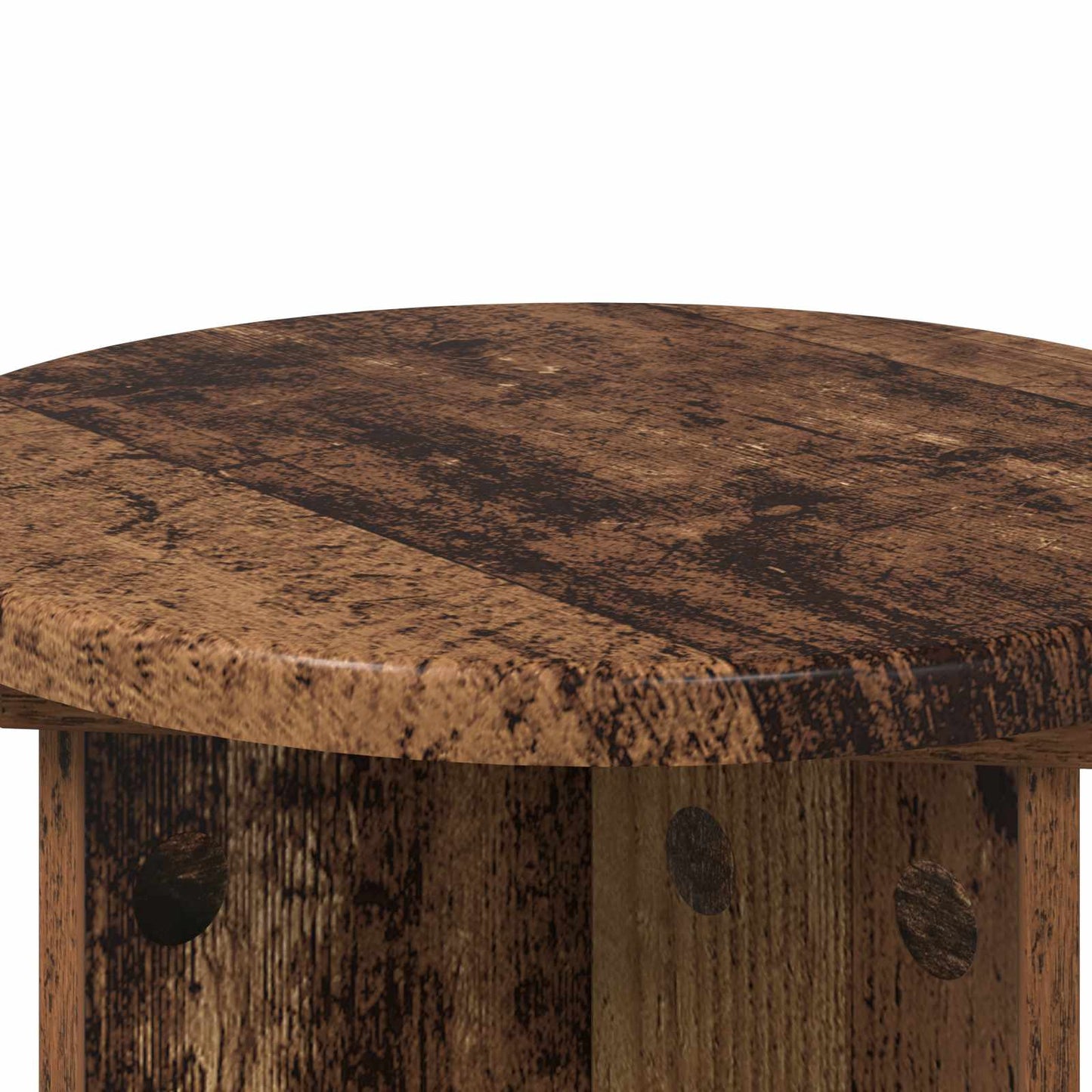 Növényállvány 2 pcs Antik Fa Ø29,5 x 40 cm Szerelt Fa