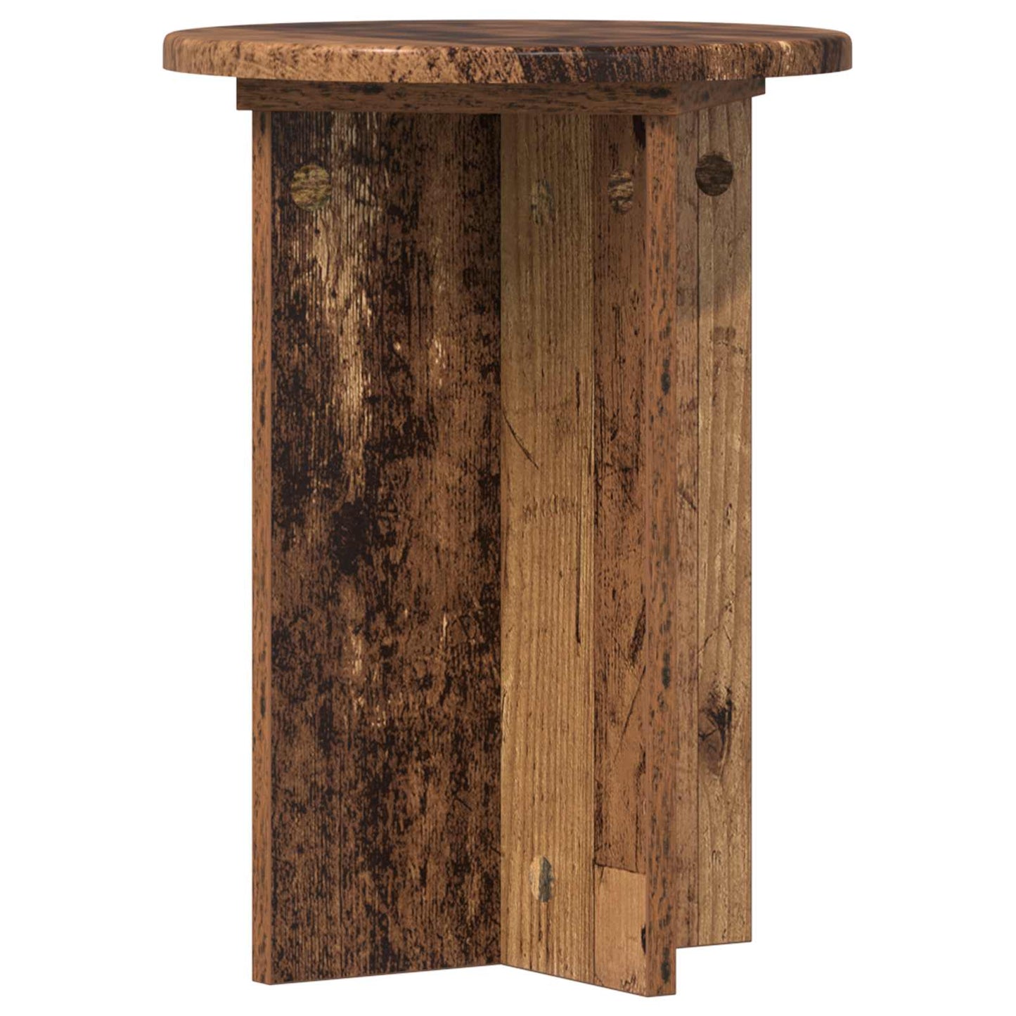 Növényállvány 2 pcs Antik Fa Ø29,5 x 40 cm Szerelt Fa
